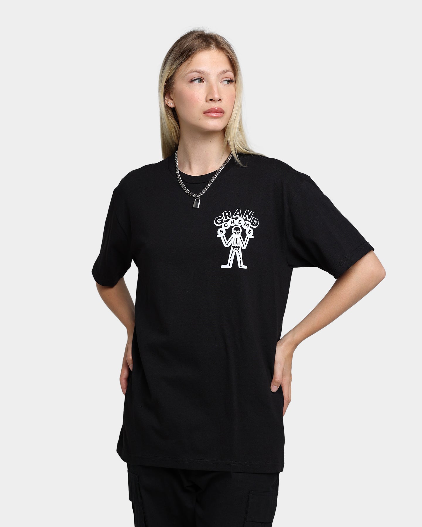Grand Scheme Dance Music T-Shirt Black Style001