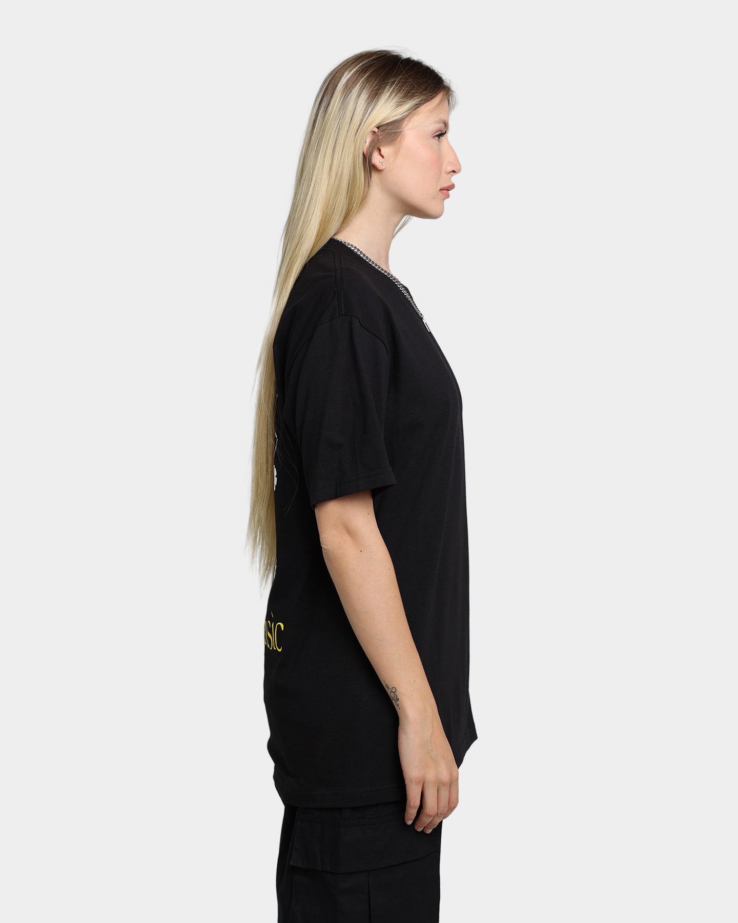 Grand Scheme Dance Music T-Shirt Black Style001
