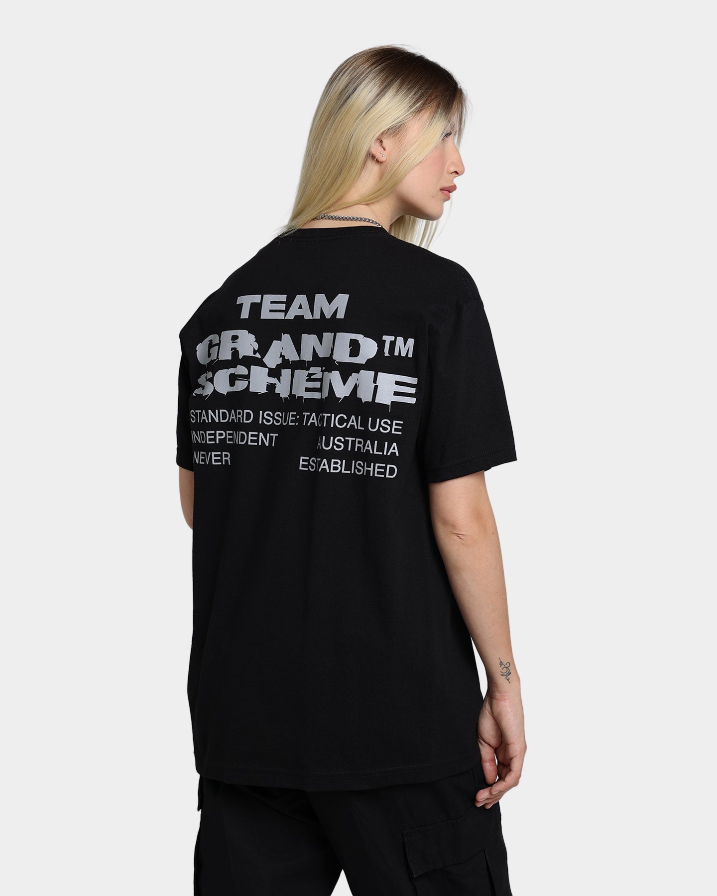 Grand Scheme Team T-Shirt Black Style001