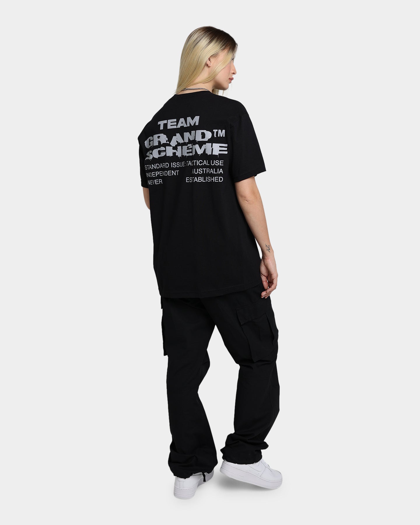 Grand Scheme Team T-Shirt Black Style001