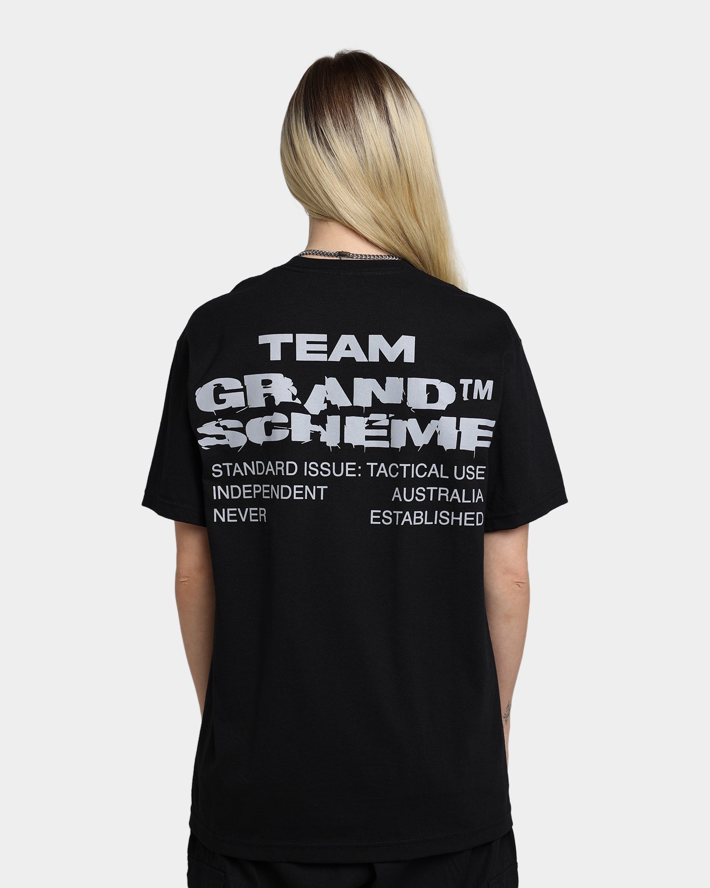 Grand Scheme Team T-Shirt Black Style001