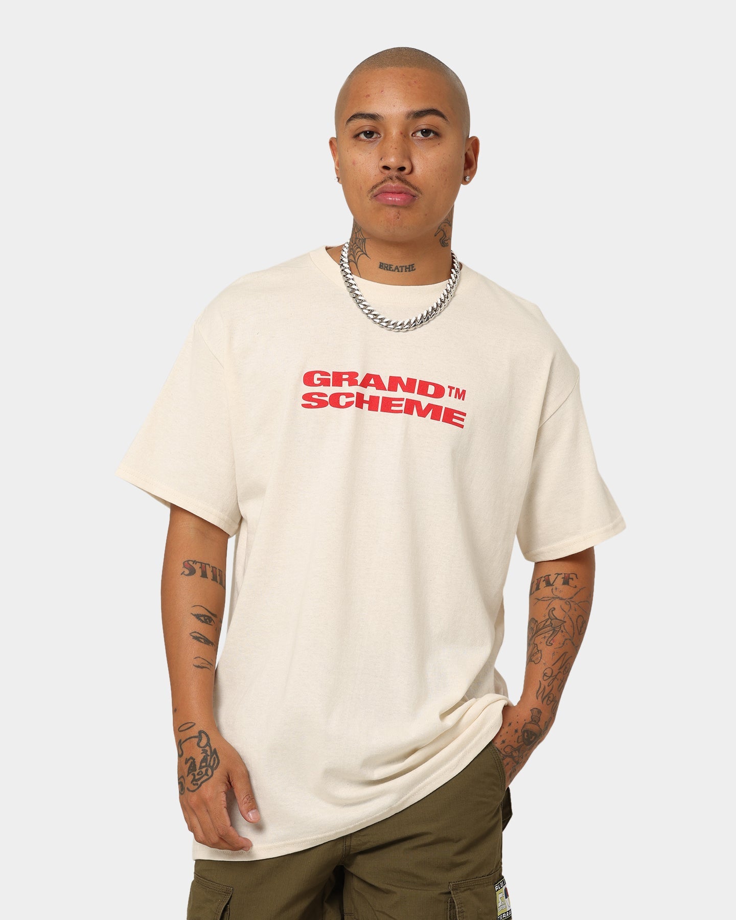 Grand Scheme Team T-Shirt Cream