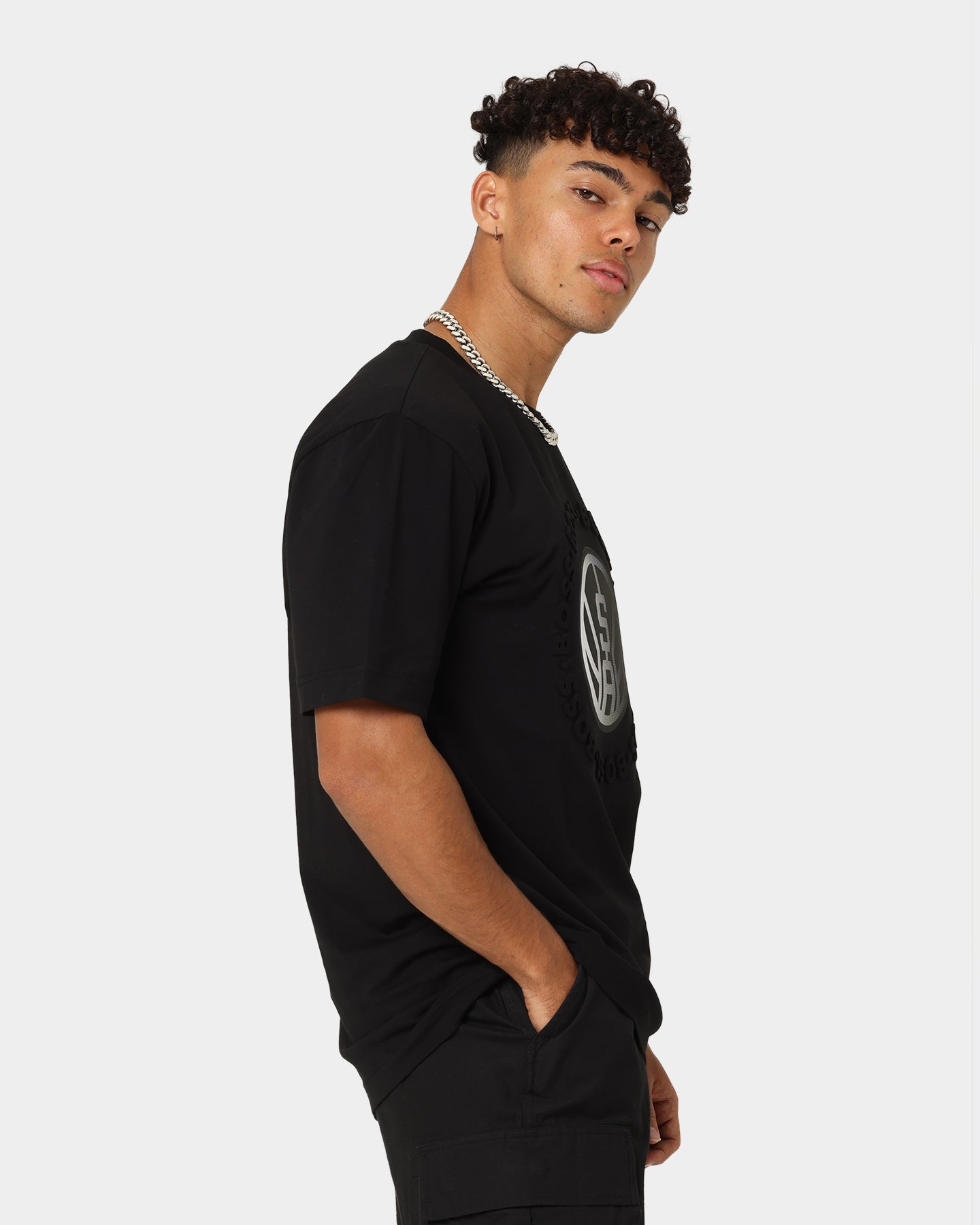 Hugo Boss X NBA Basic San Antonio Spurs Short Sleeve T-Shirt Charcoal