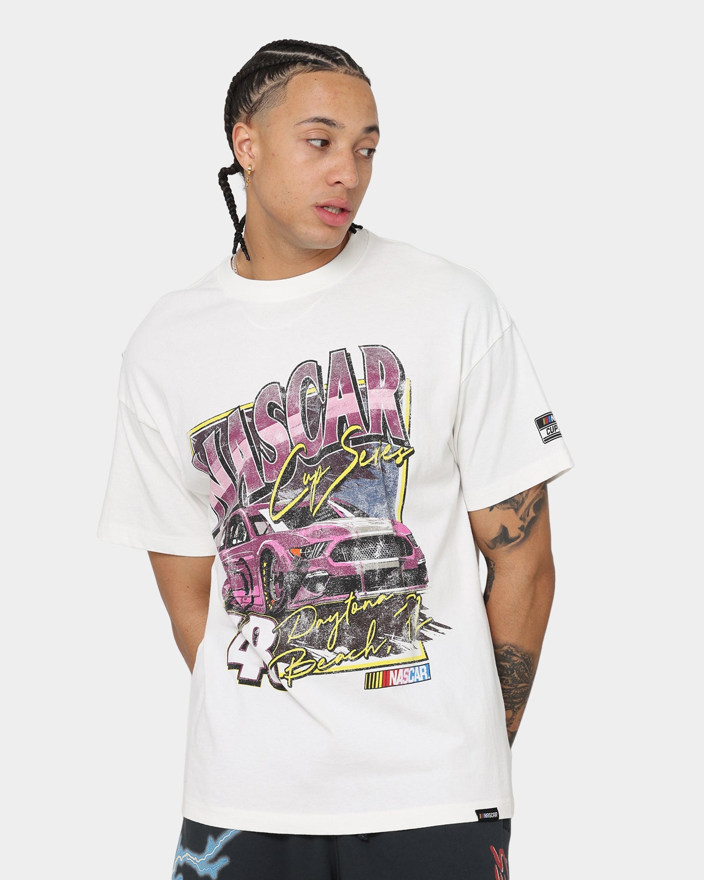 NASCAR Daytona Cup Series T-Shirt Vintage White