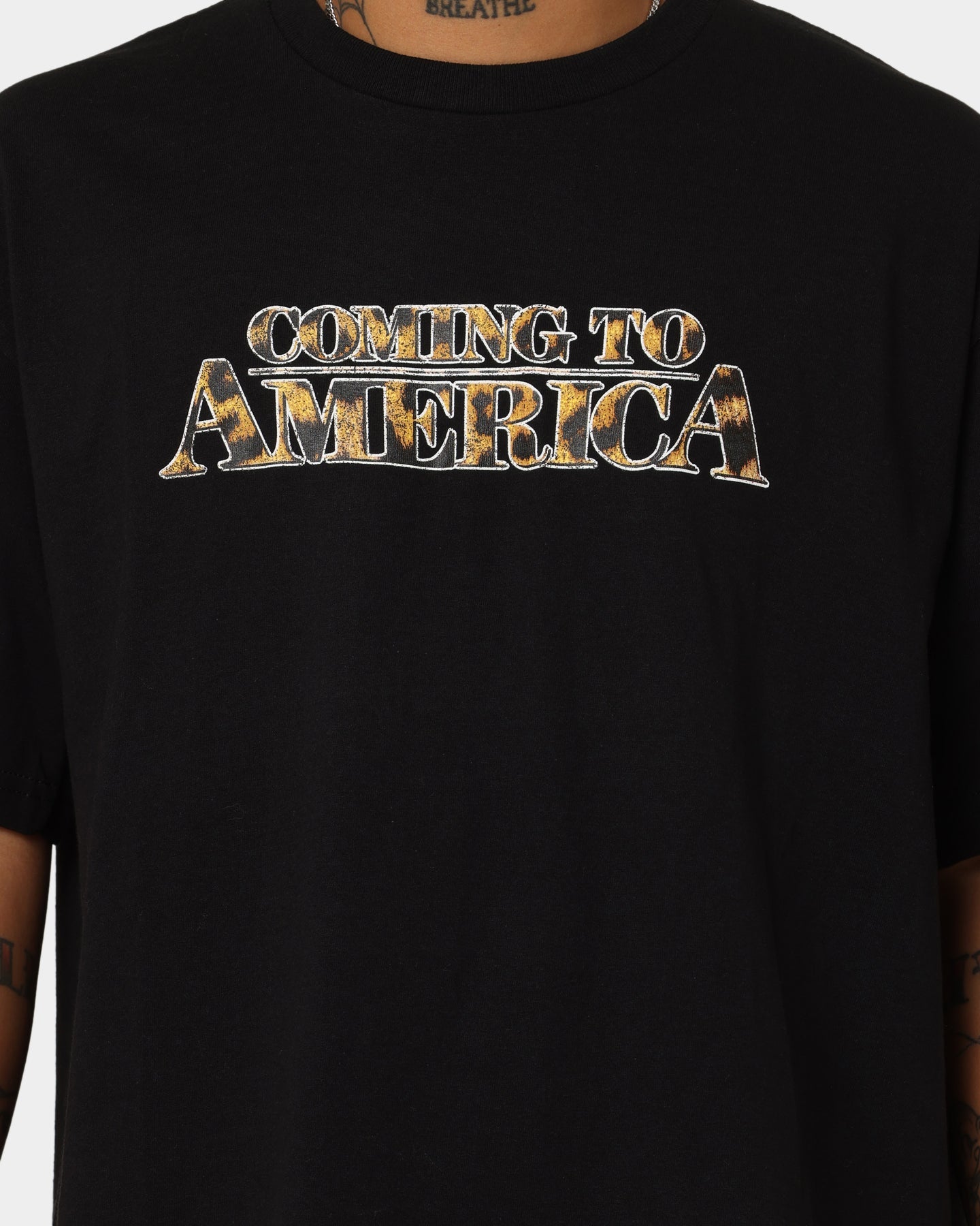American Thrift X Coming To America Coming To America T-Shirt Black