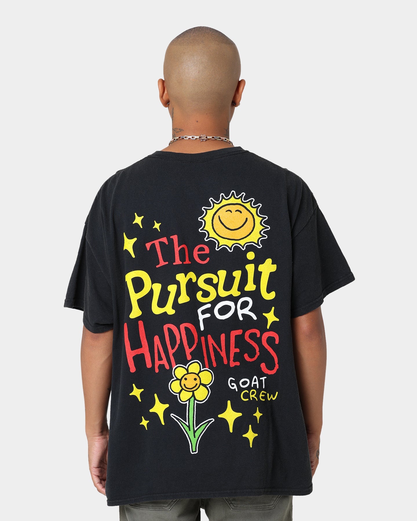 Goat Crew Pursuit 4 Happiness T-Shirt Black