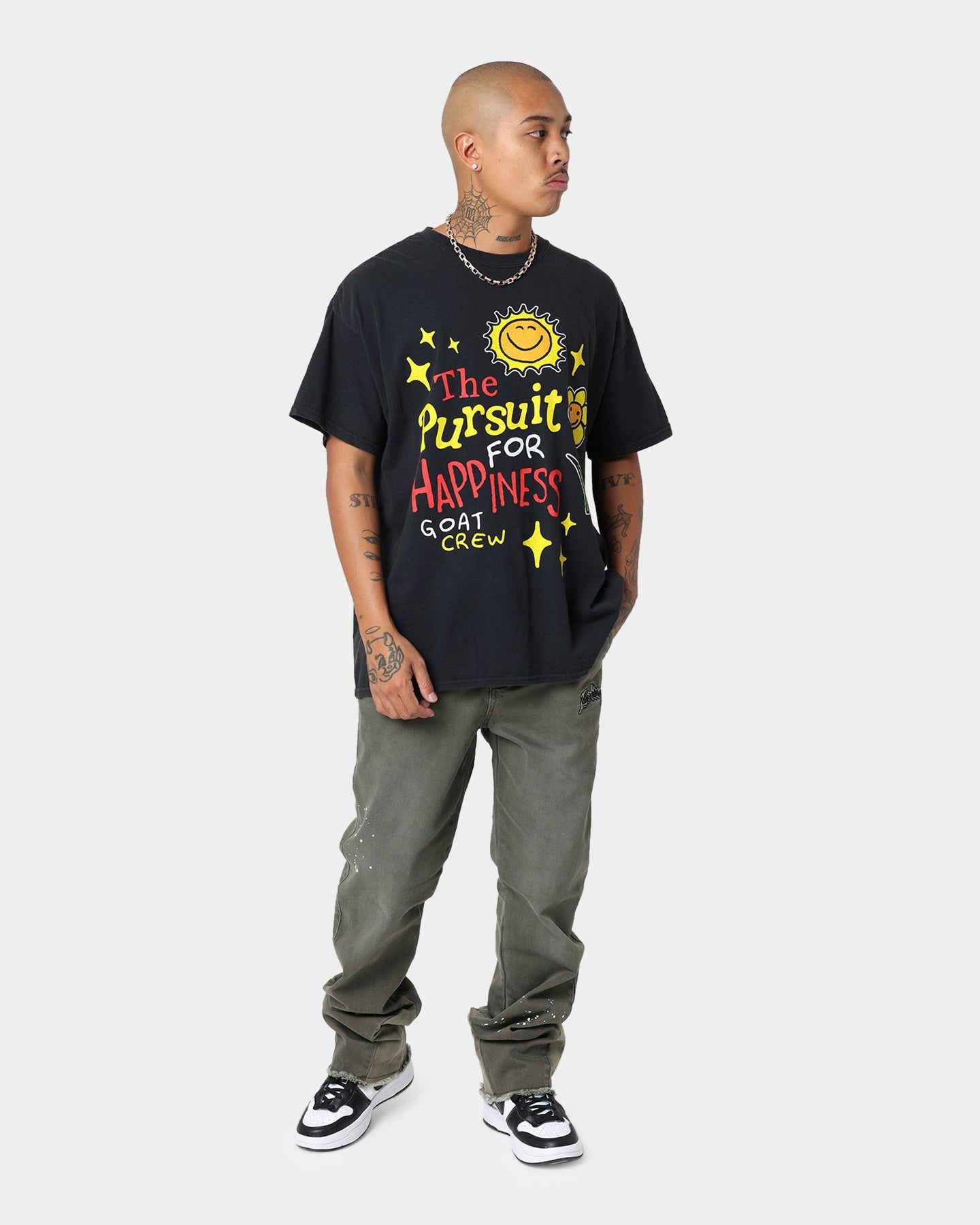 Goat Crew Pursuit 4 Happiness T-Shirt Black