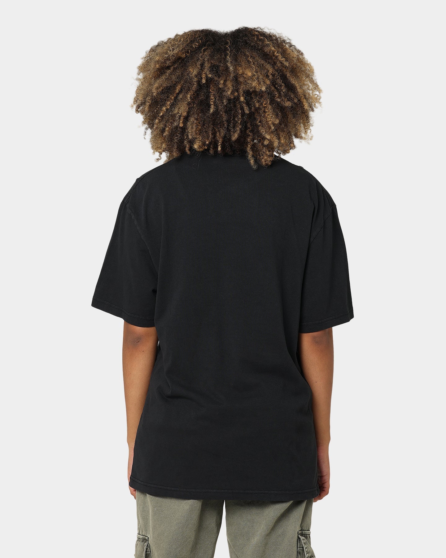 Mitchell & Ness Los Angeles Lakers Showtime Vintage T-Shirt Faded Black Style001