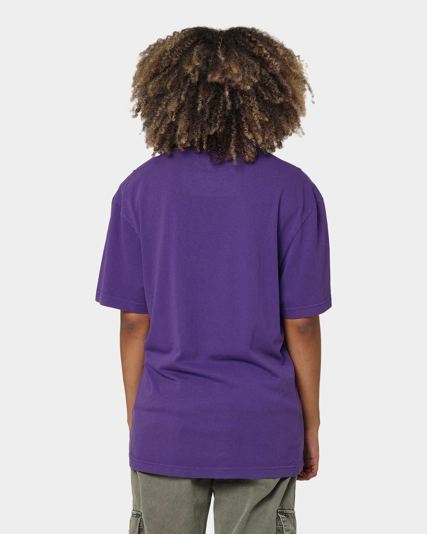 Mitchell & Ness Los Angeles Lakers Vintage Champs T-Shirt Faded Purple Style001