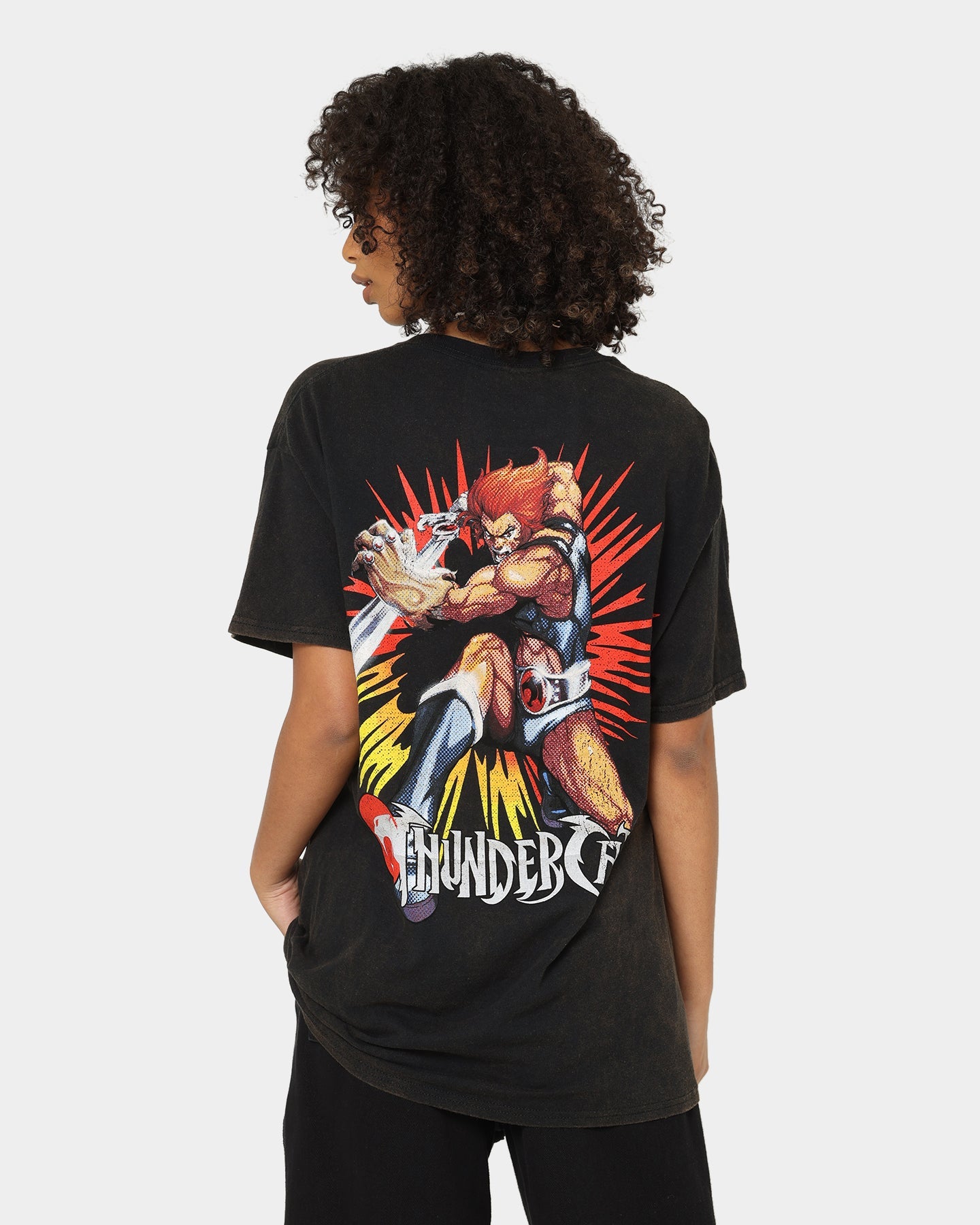 American Thrift Thundercats Vintage T-Shirt Black Wash Style001