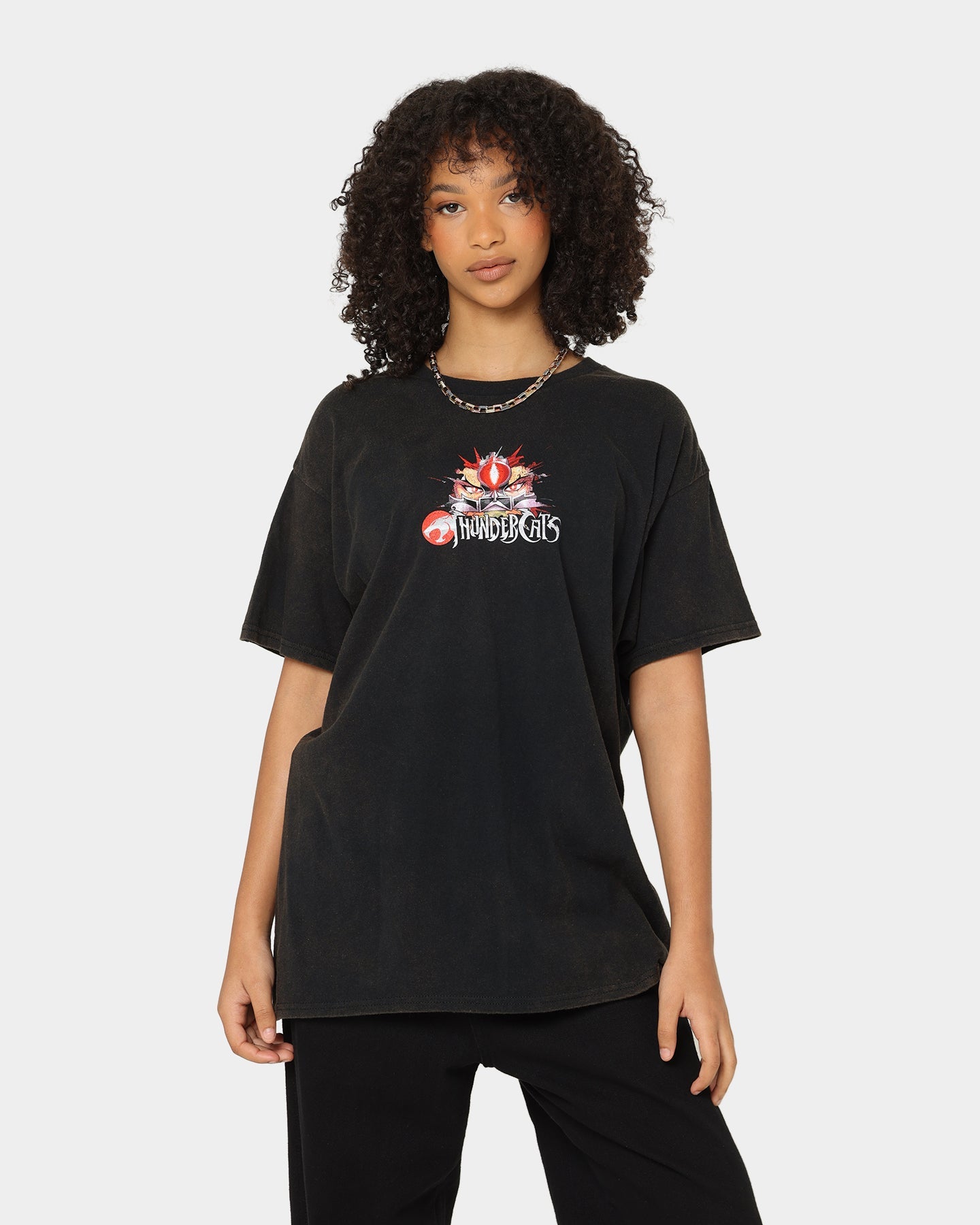 American Thrift Thundercats Vintage T-Shirt Black Wash Style001