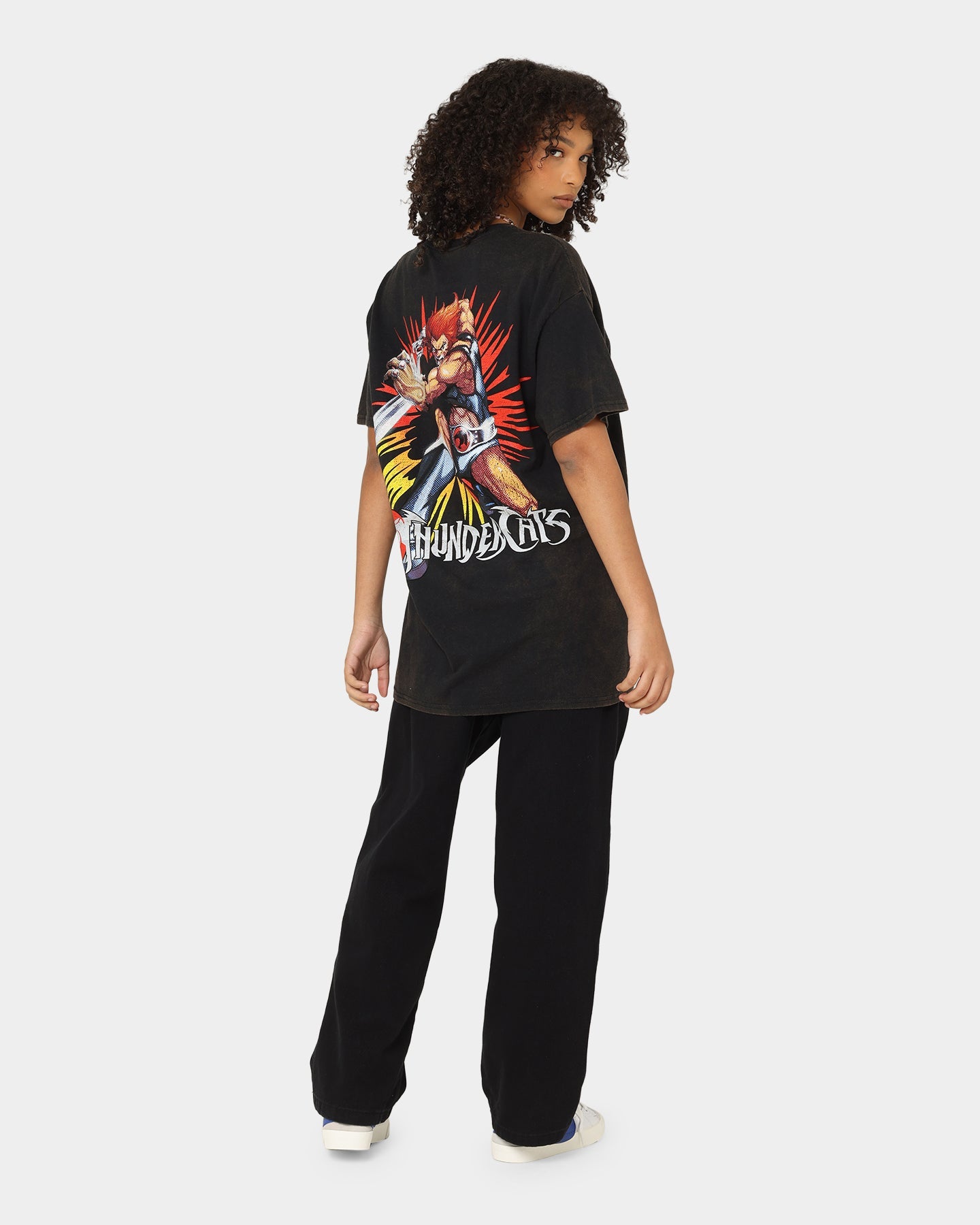 American Thrift Thundercats Vintage T-Shirt Black Wash Style001