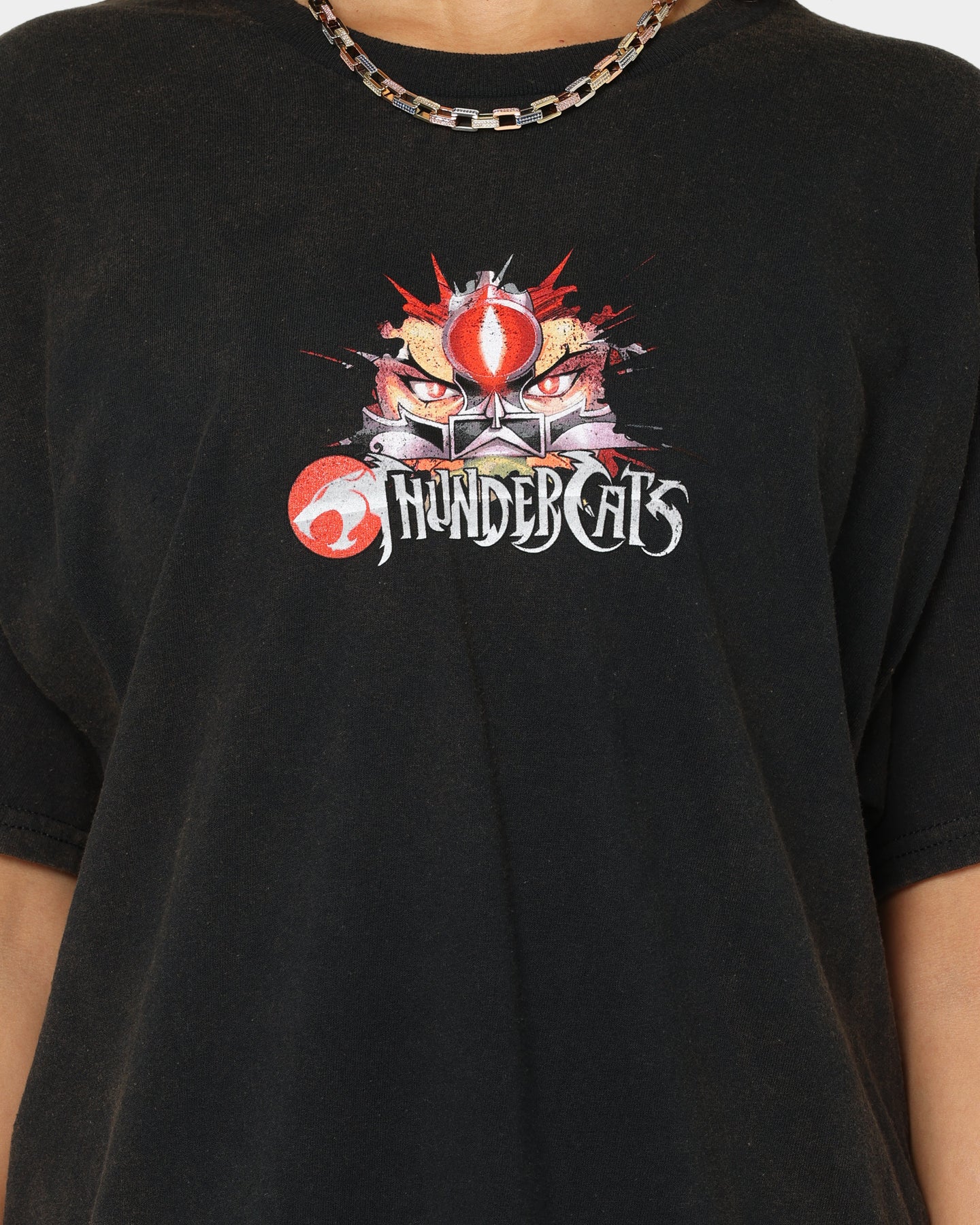 American Thrift Thundercats Vintage T-Shirt Black Wash Style001
