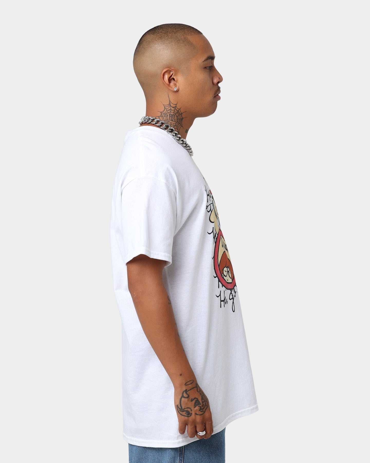 American Thift X Daria Go To Hell T-Shirt White