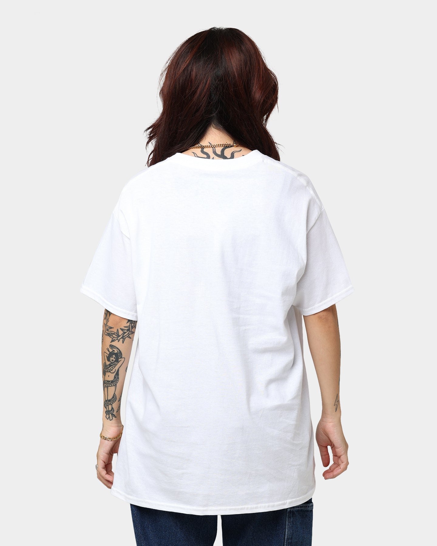 American Thift X Daria Go To Hell T-Shirt White Style001