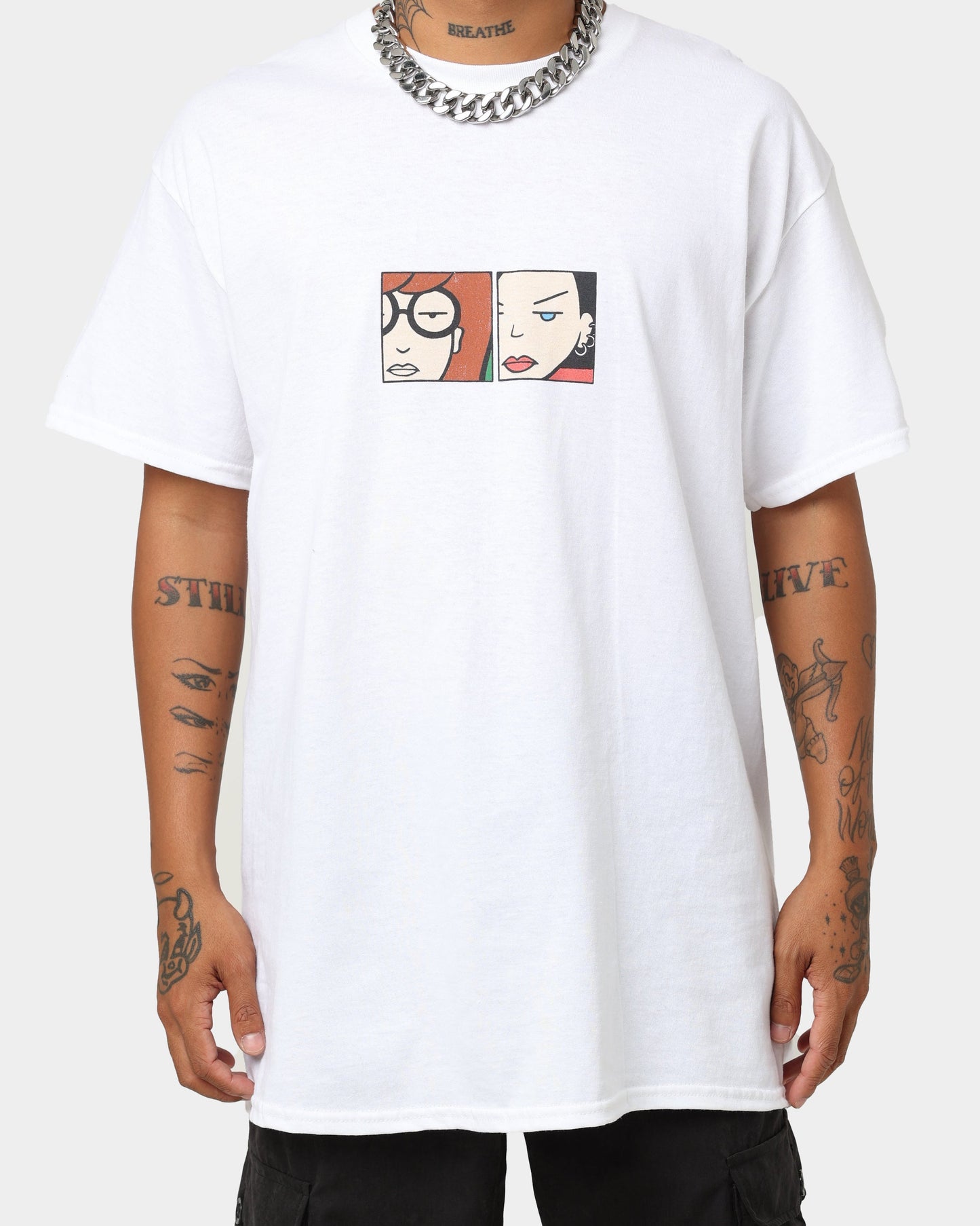 American Thrift X Daria The Girls T-Shirt White