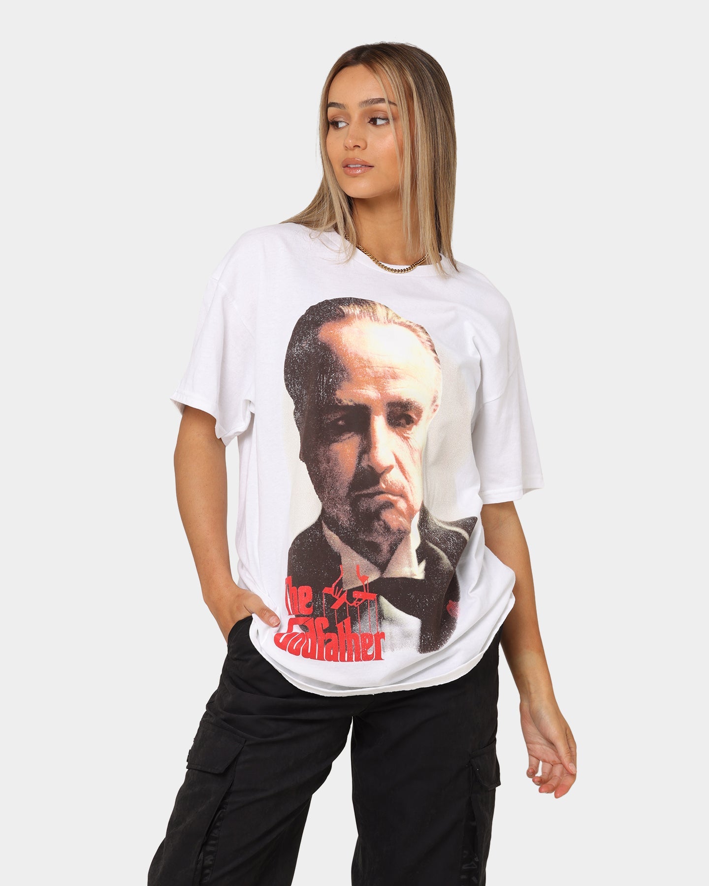 American Thrift X The Godfather The Godfather T-Shirt White Style001