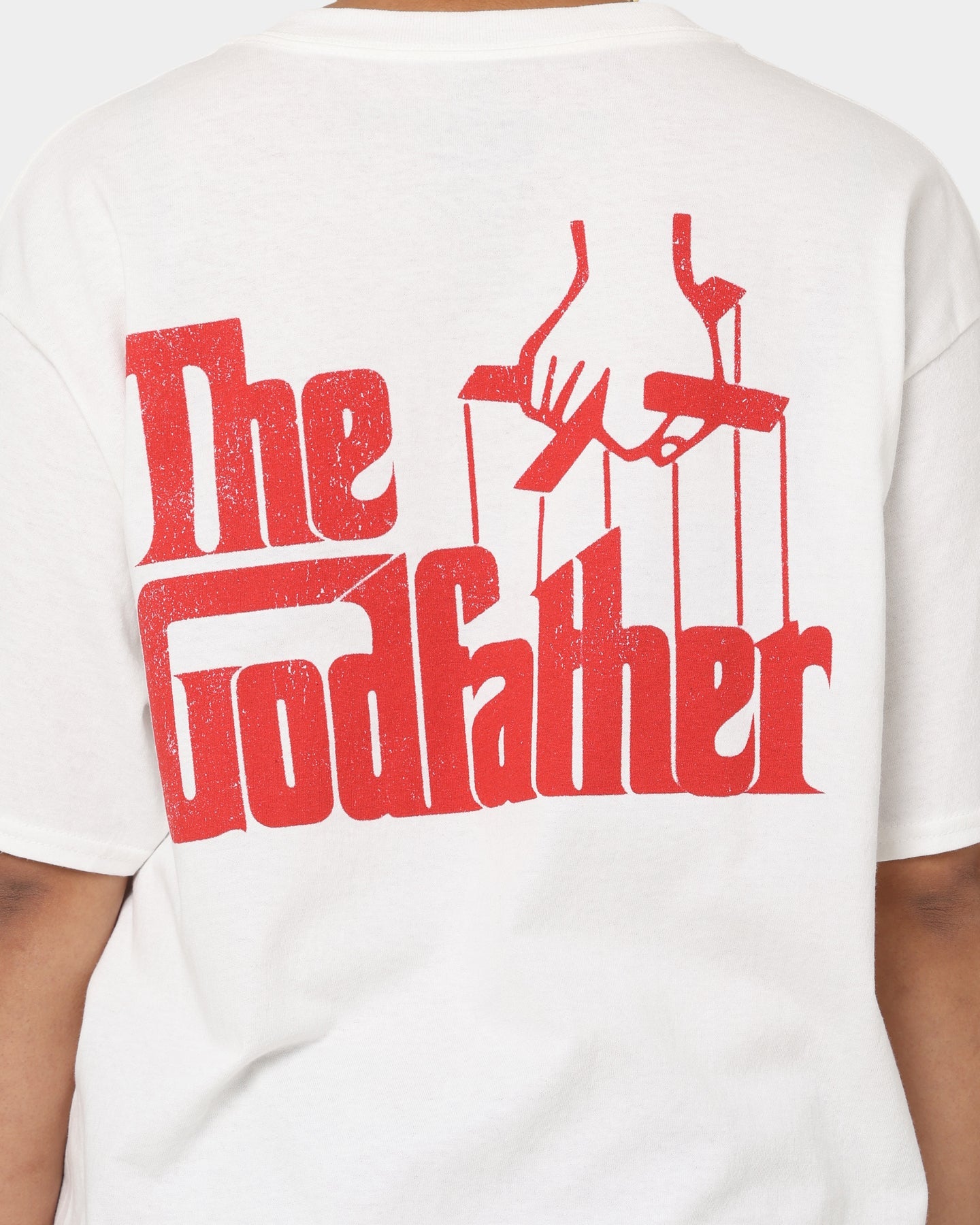 American Thrift X The Godfather The Godfather Cat T-Shirt White Style001