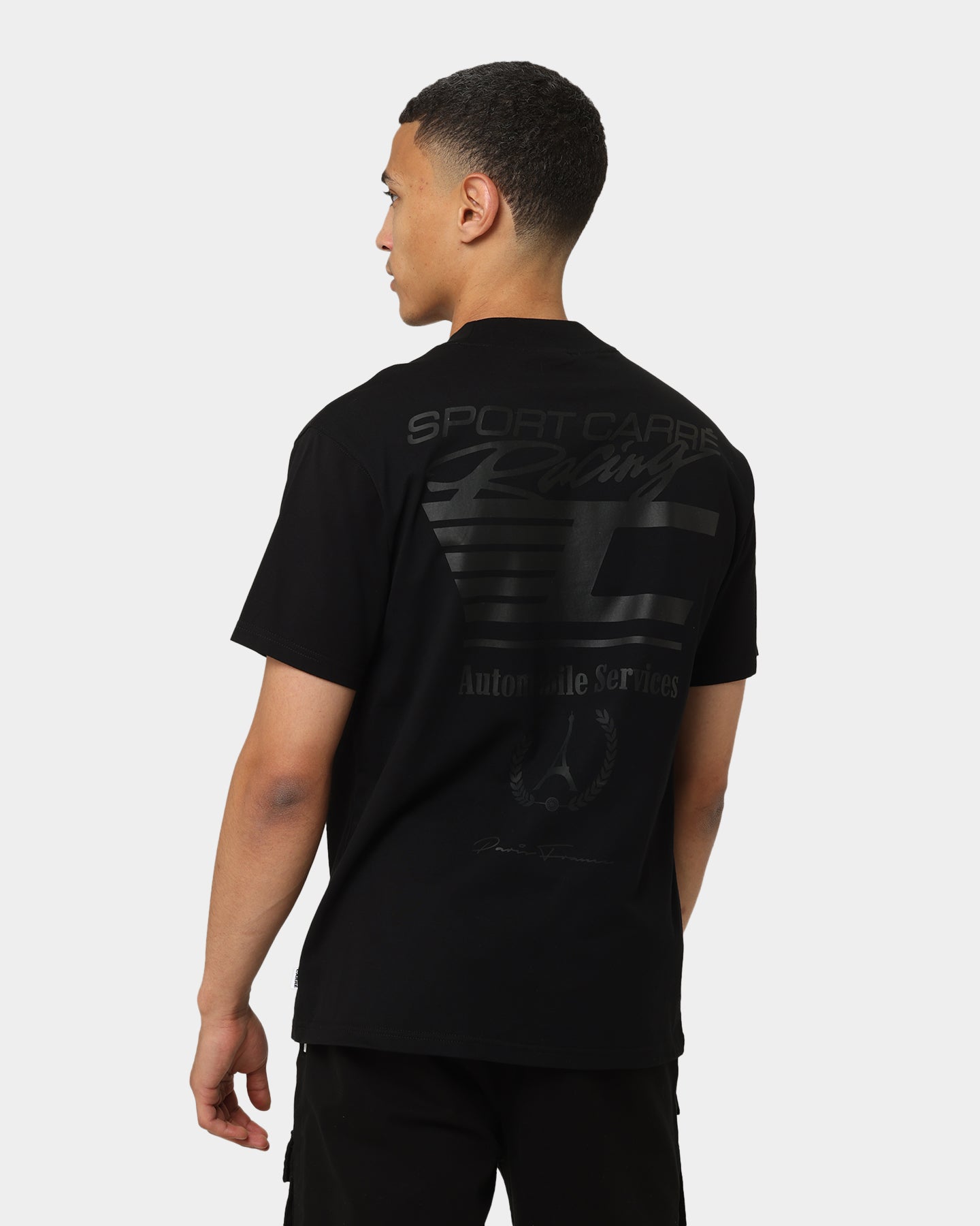 Carr√© Automobile T-Shirt Black Style001