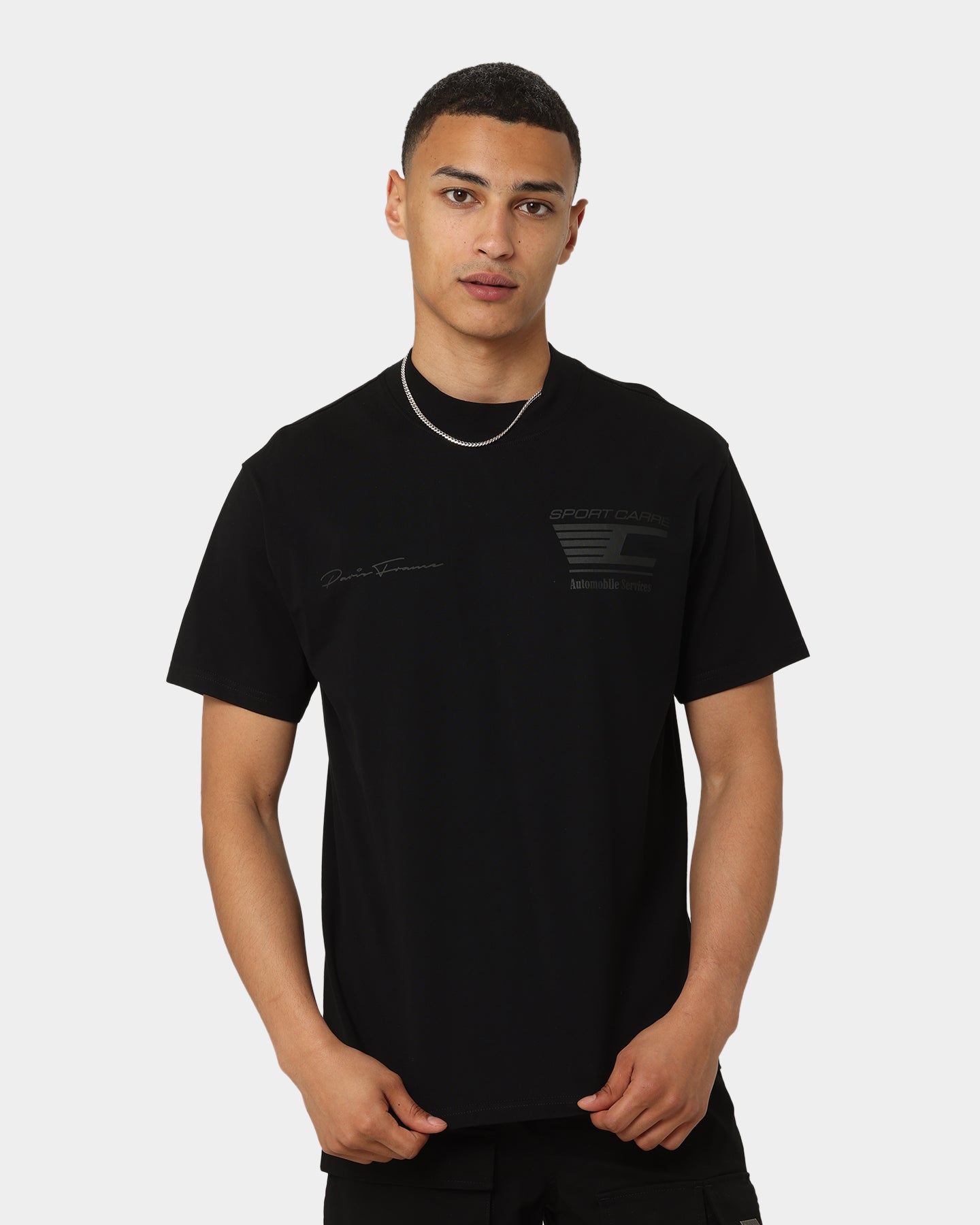 Carr√© Automobile T-Shirt Black Style001