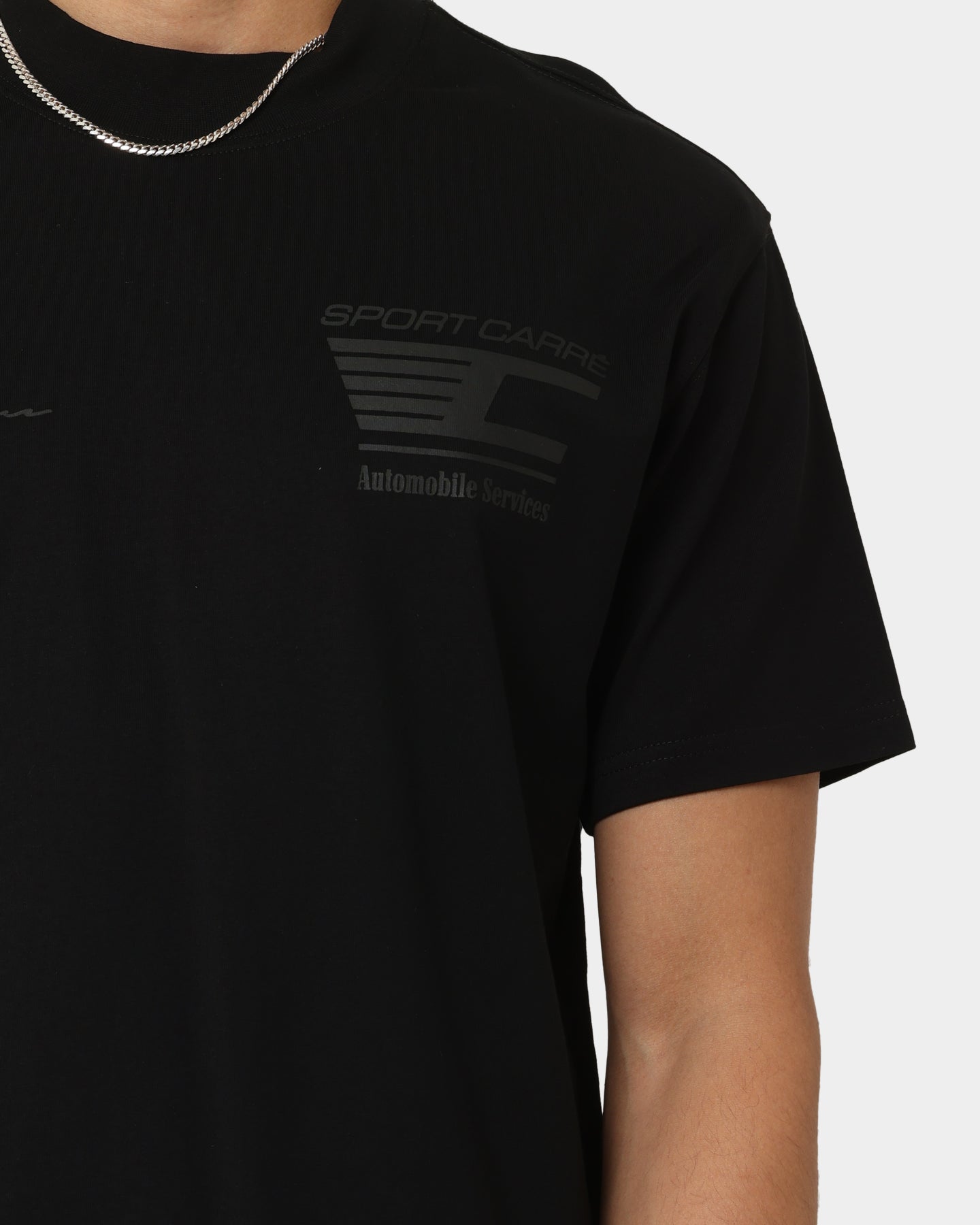 Carr√© Automobile T-Shirt Black Style001