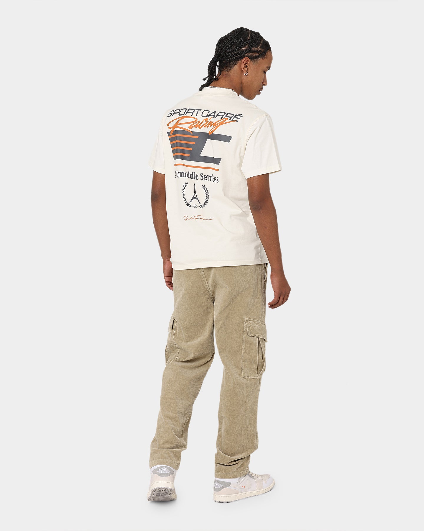 Carr√© Automobile T-Shirt Off White