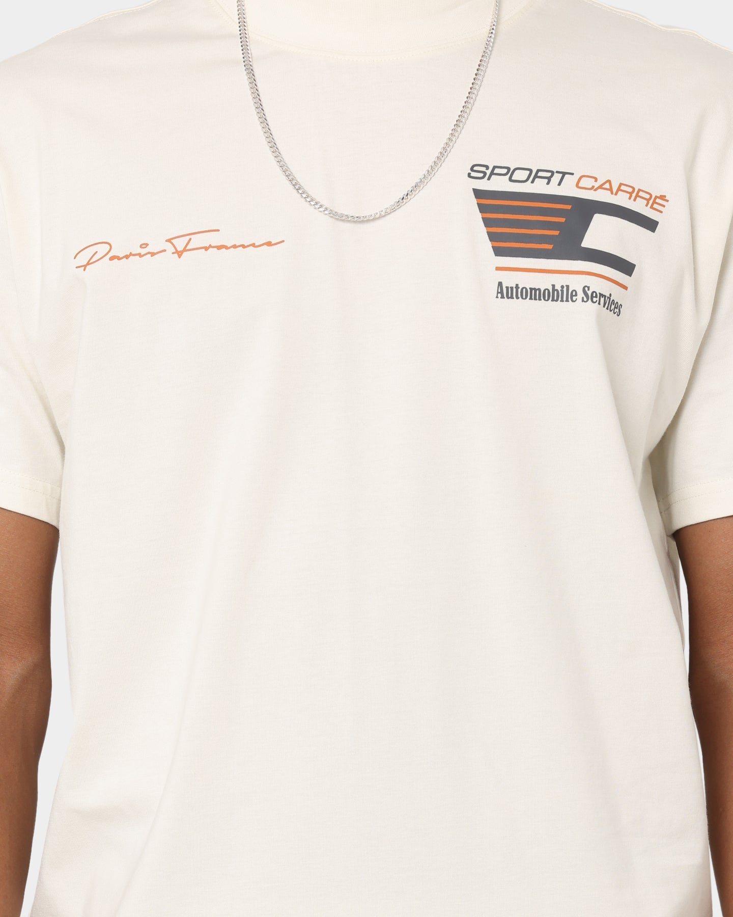 Carr√© Automobile T-Shirt Off White