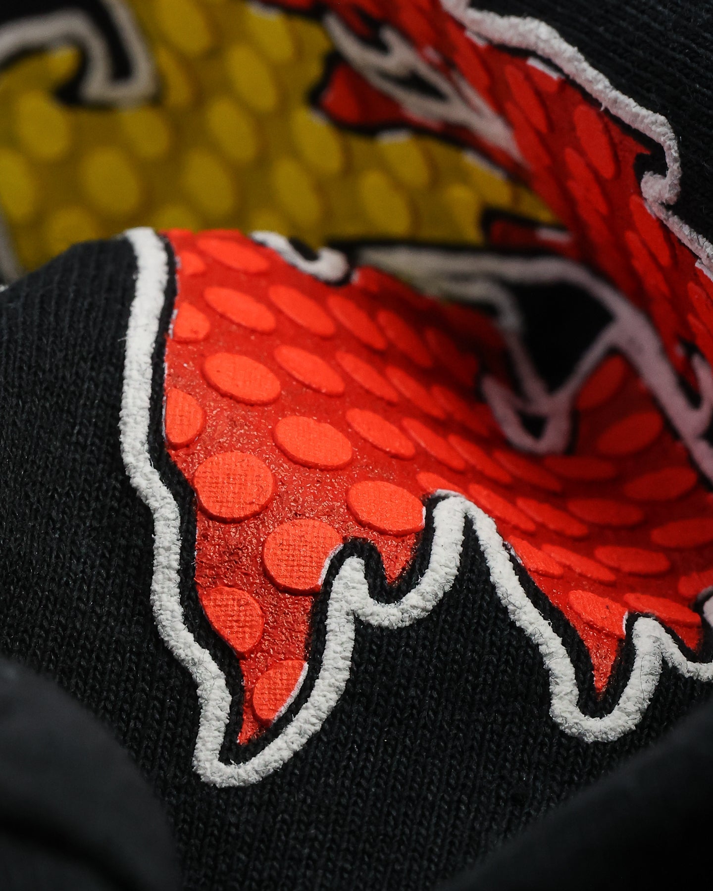 Goat Crew Hot Spike T-Shirt Black/Red/Yellow