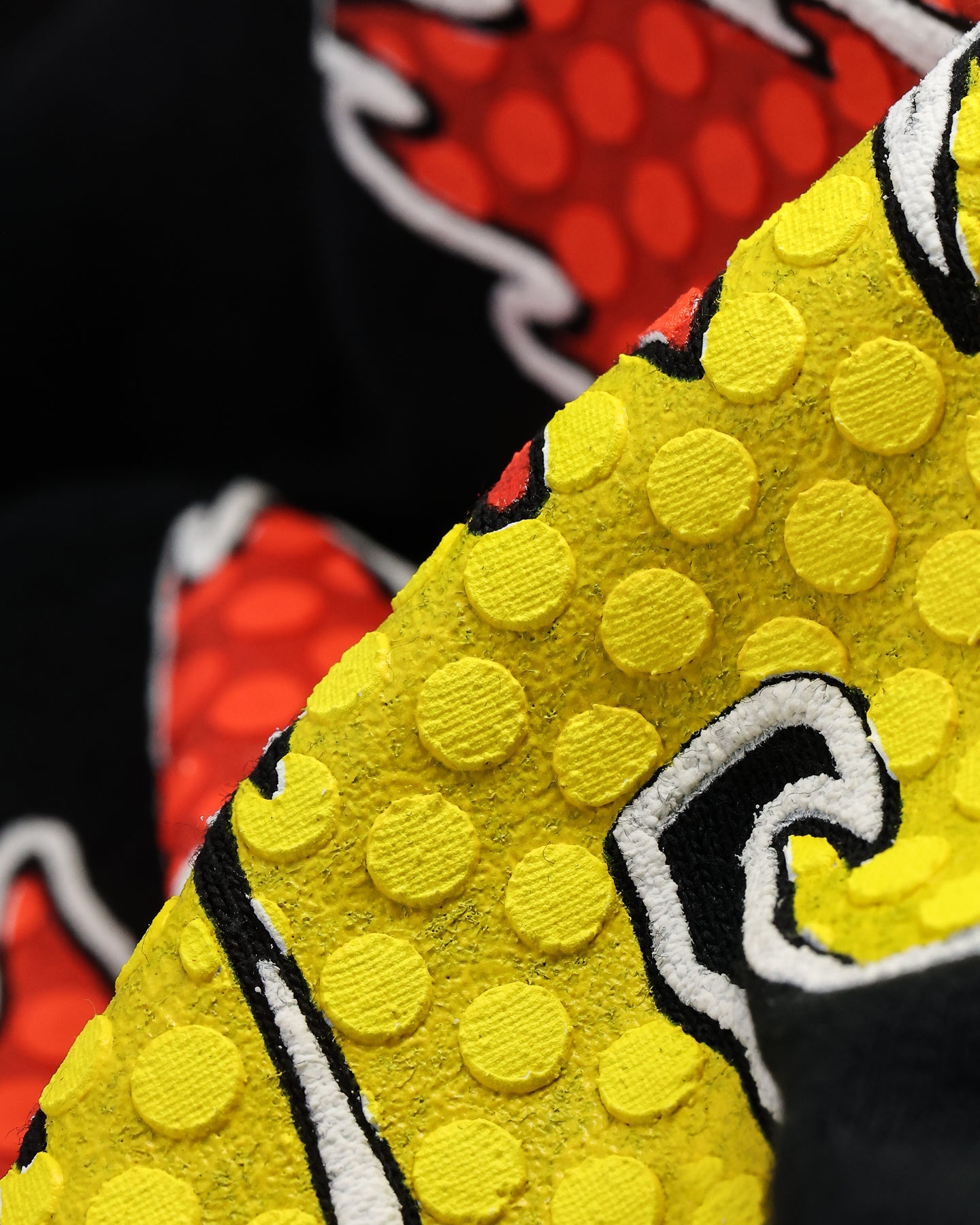 Goat Crew Hot Spike T-Shirt Black/Red/Yellow Style001