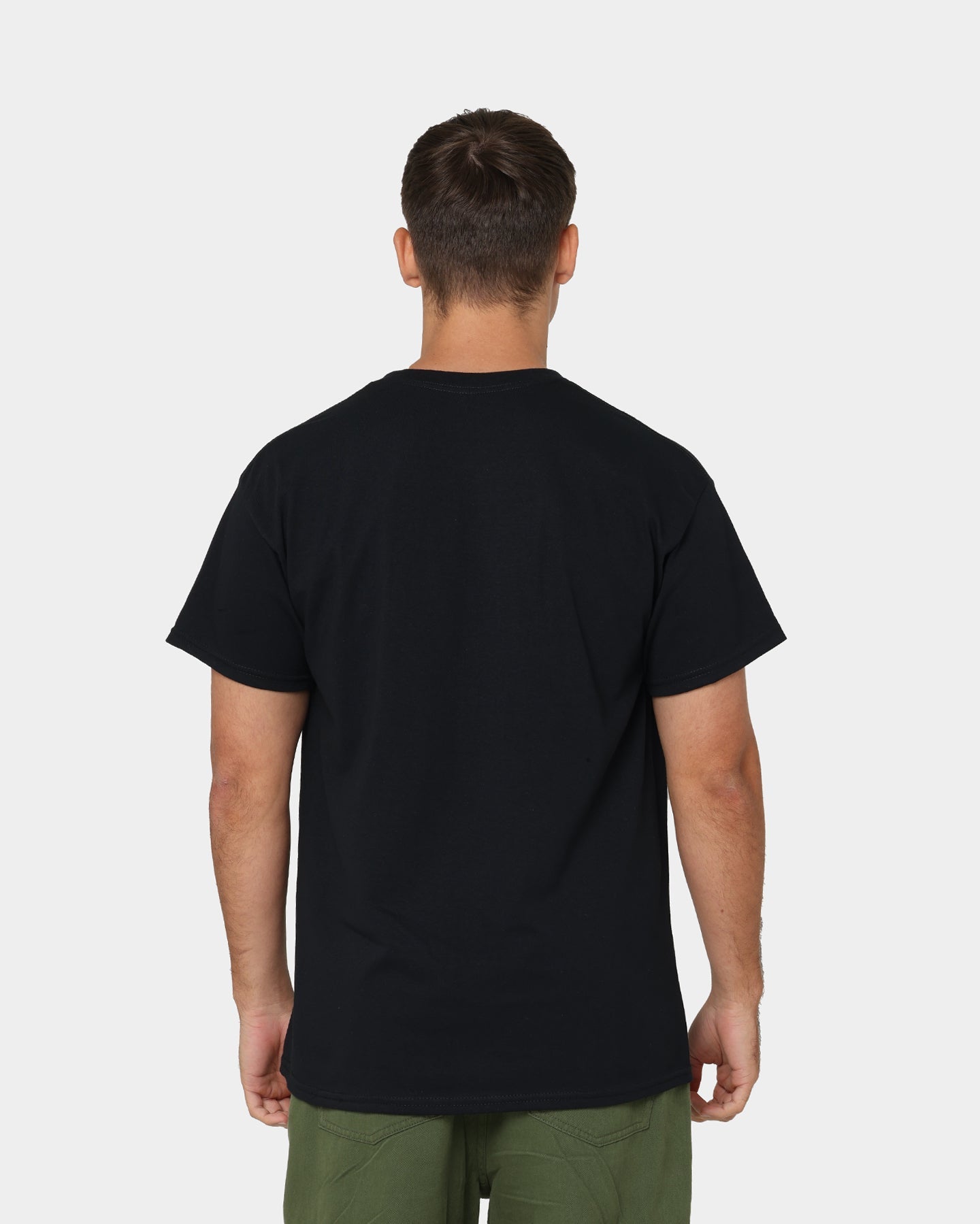 Goat Crew Warped Logo T-Shirt Black/Purple