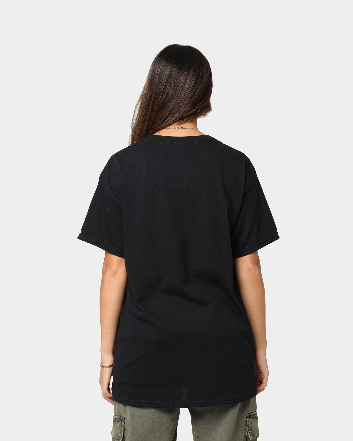 Goat Crew Warped Logo T-Shirt Black/Purple Style001