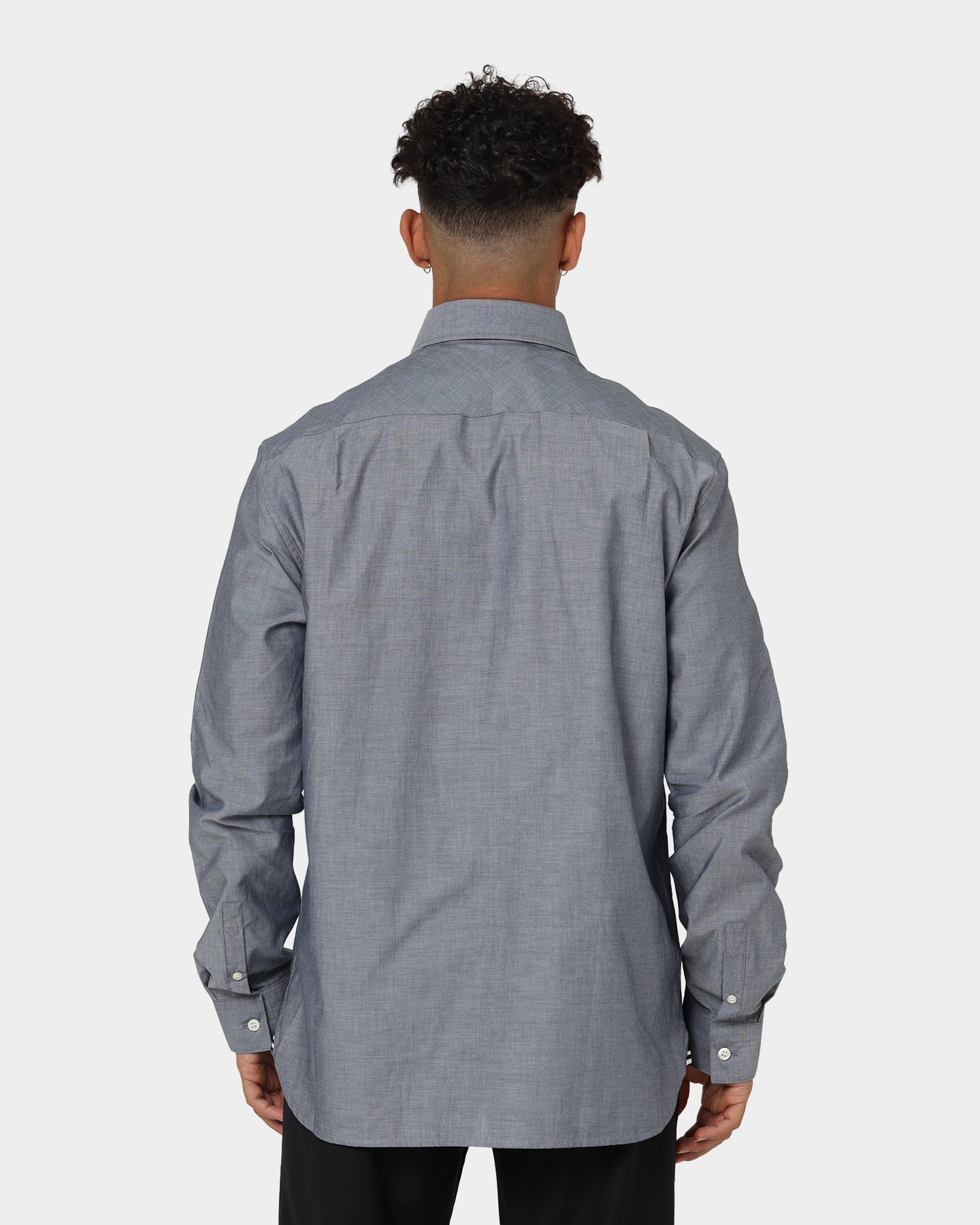 Fred Perry Button Down Collar Shirt Black