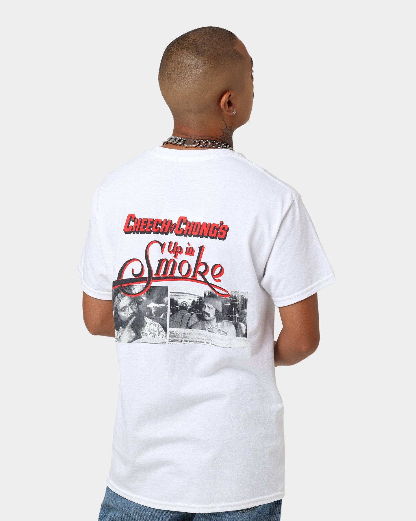 American Thrift X 420 Up In Smoke T-Shirt White