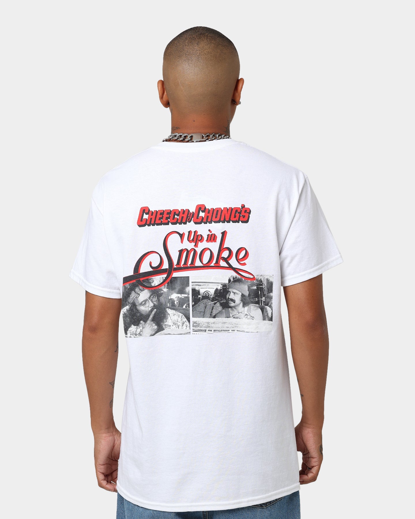 American Thrift X 420 Up In Smoke T-Shirt White