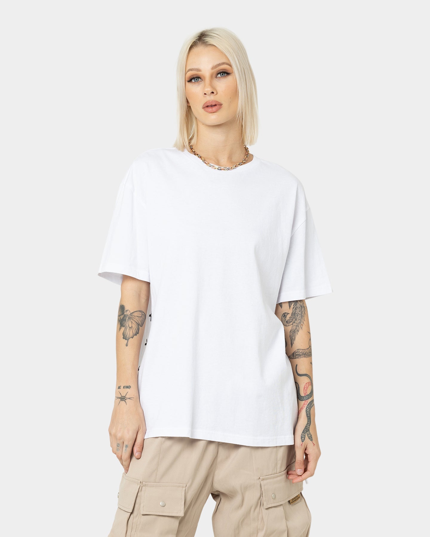 KSUBI 4X4 Biggie T-Shirt White Style001