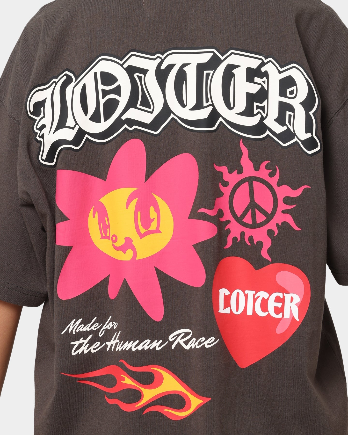 Loiter Euphoria T-Shirt Charcoal Style001