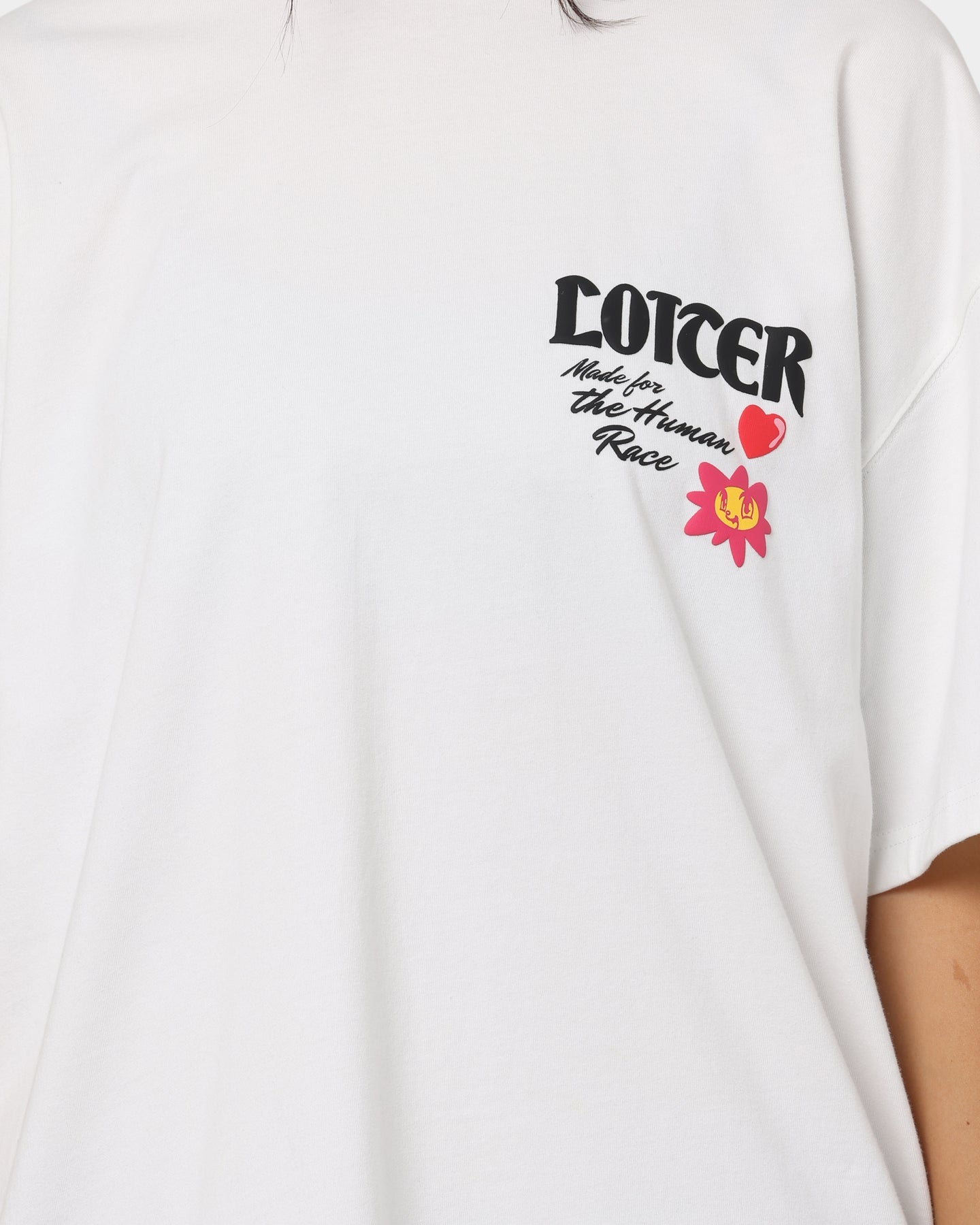Loiter Euphoria T-Shirt Off White Style001