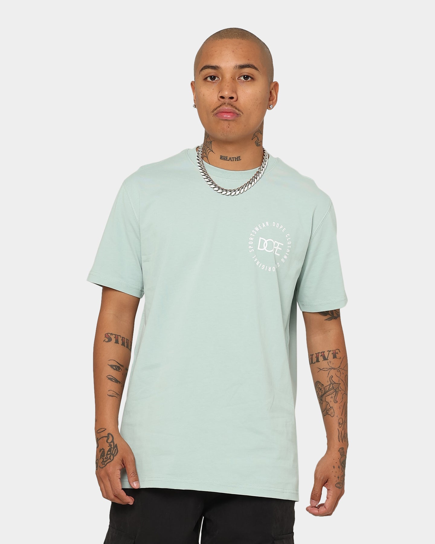 DOPE Team Originals T-Shirt Blue/White