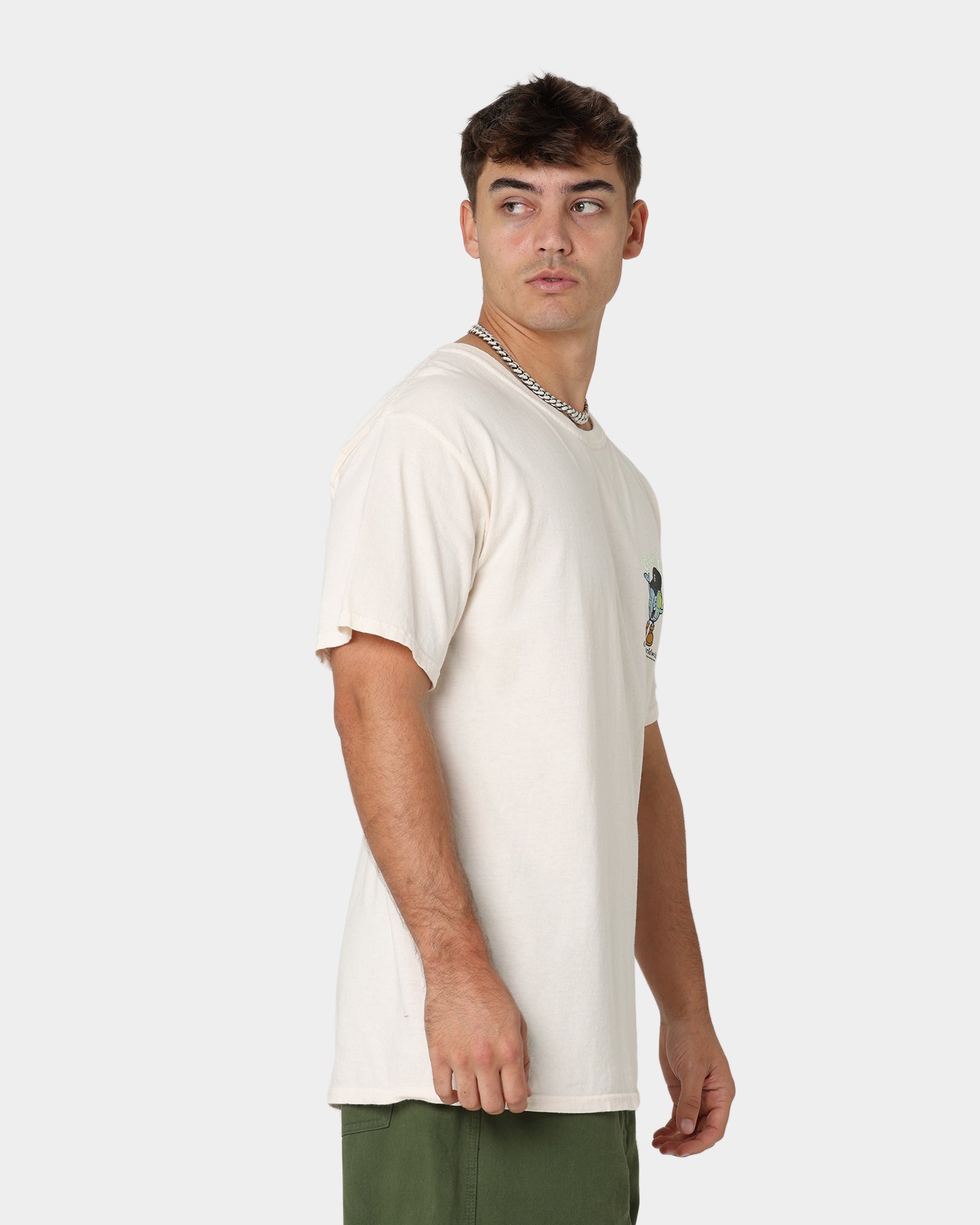 Goat Crew Greatest Worldwide T-Shirt Off White