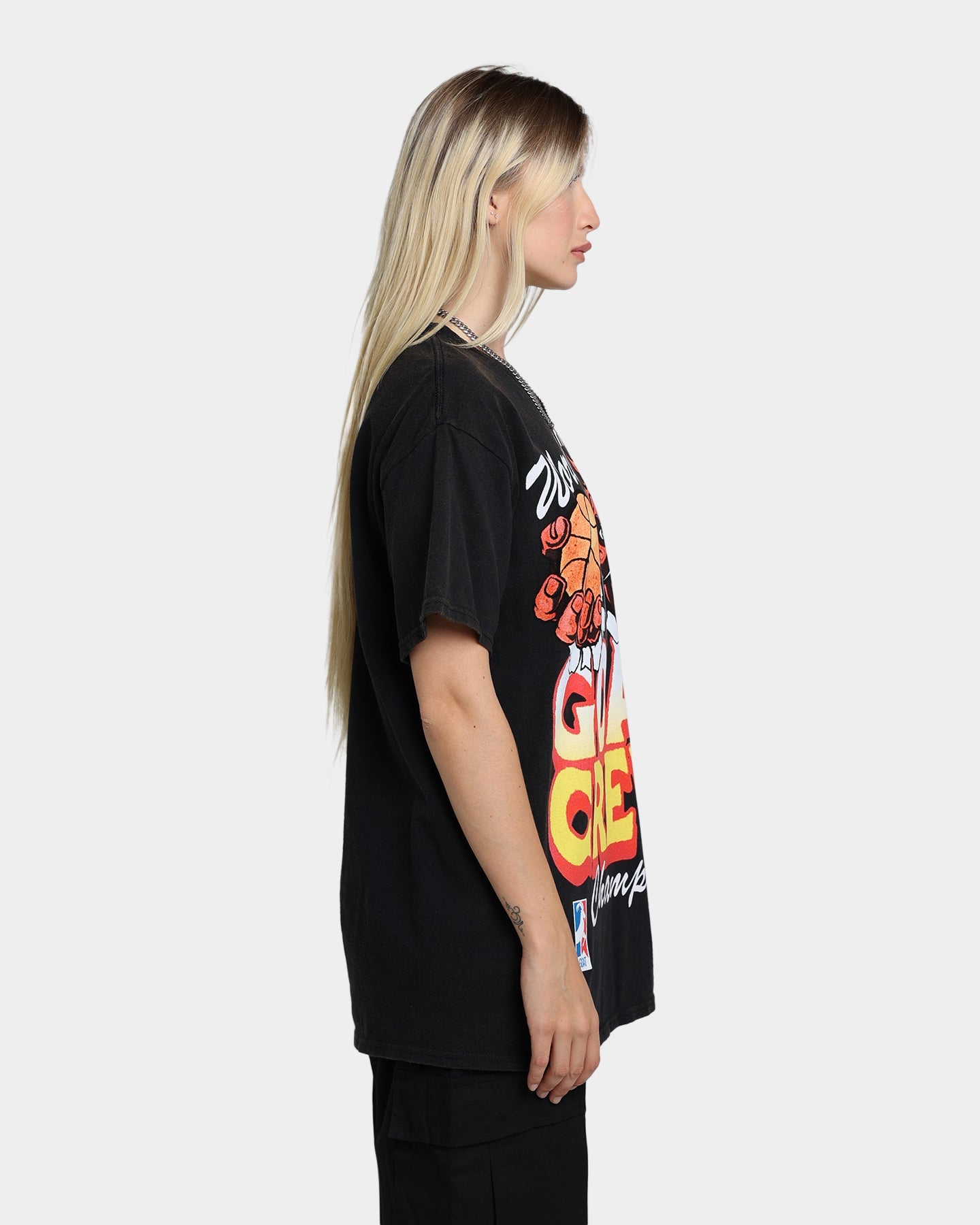Goat Crew Goat Crew World Champs Vintage T-Shirt Washed Black Style001