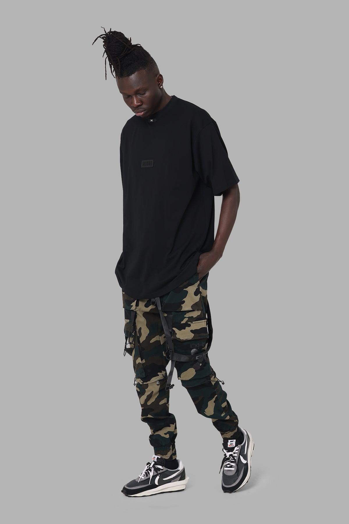 DXXMLife L-4 Barcxde Baggy T-Shirt Blacck