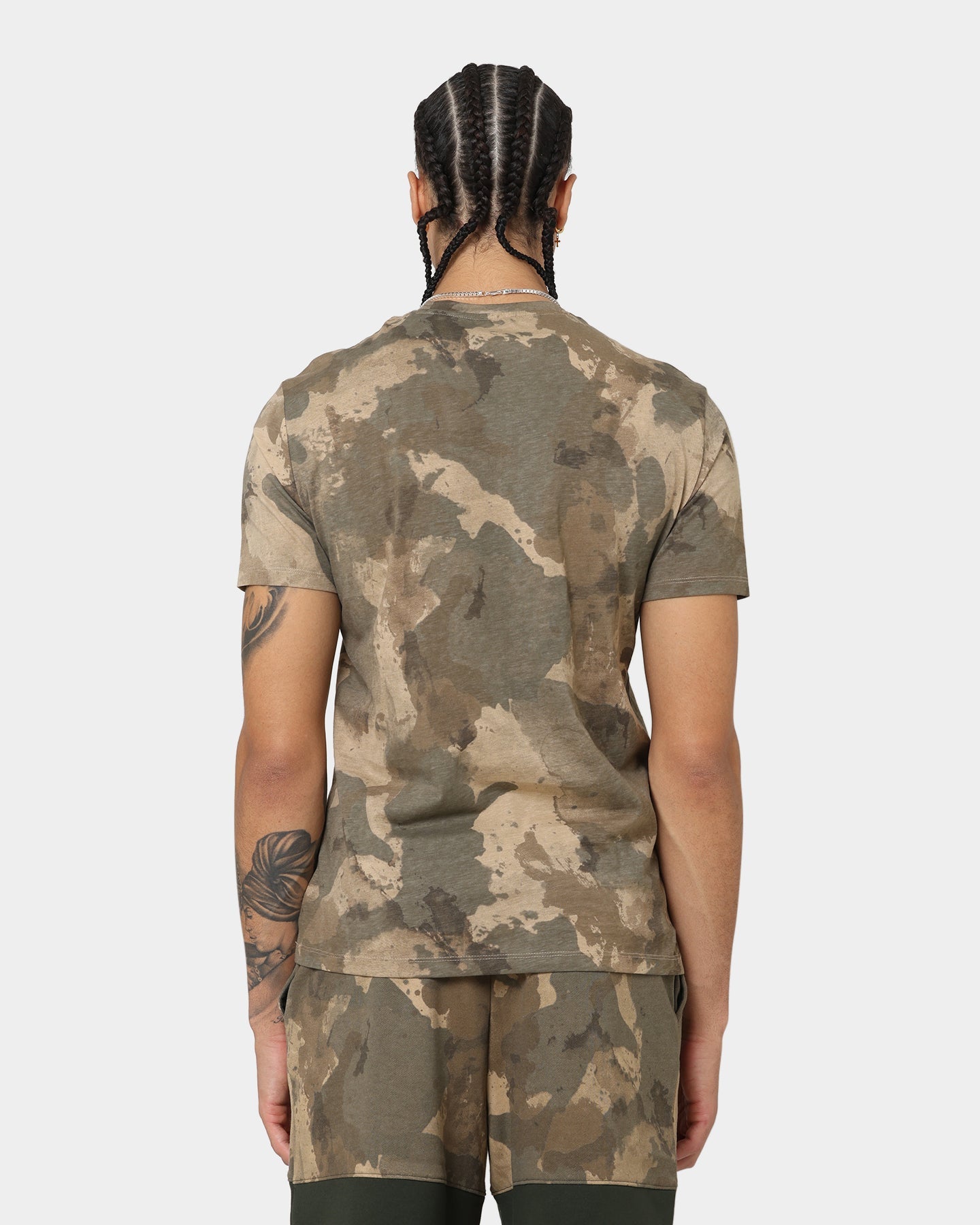 Armani Exchange Camo T-Shirt Desert Camou Ao