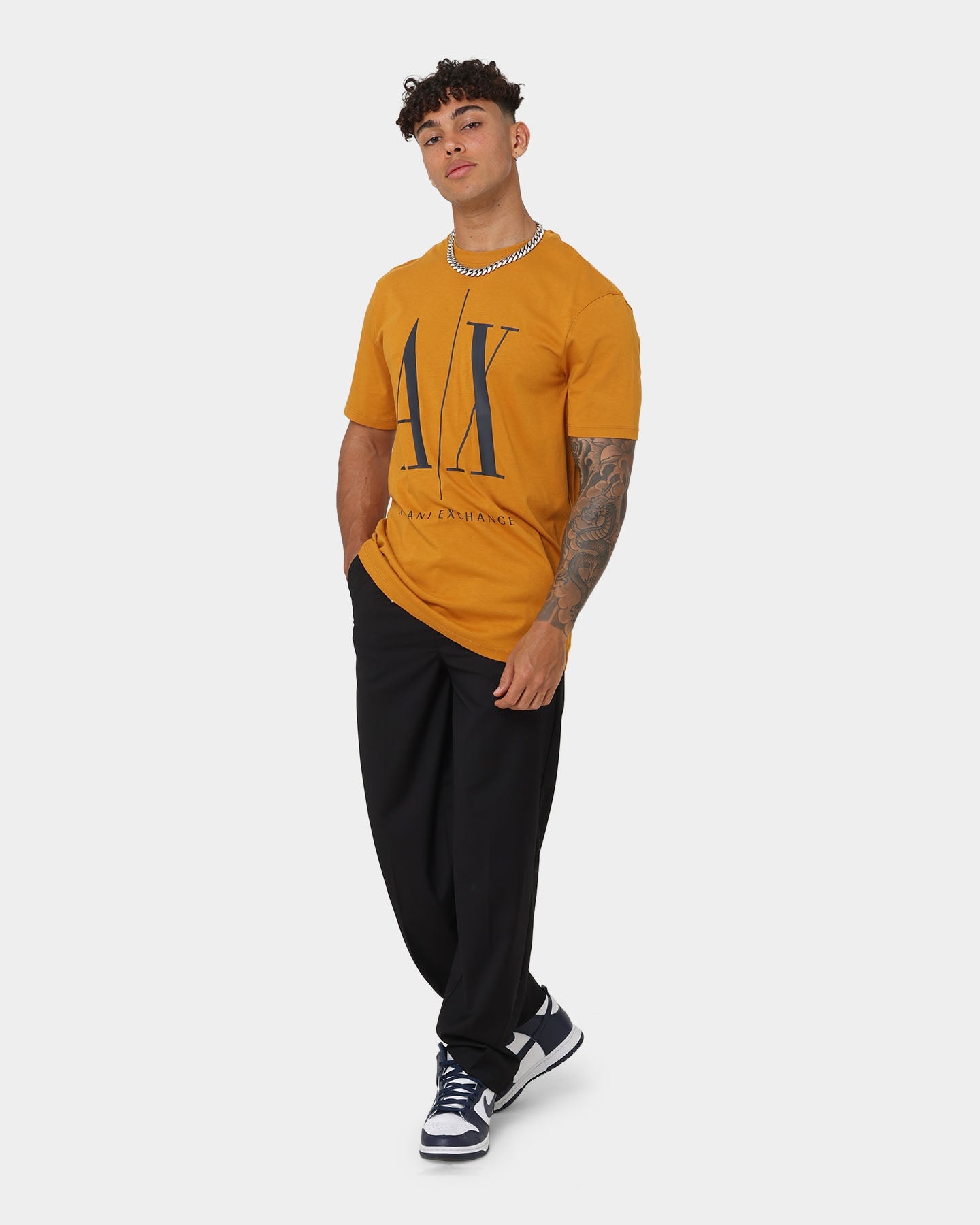 Armani Exchange Armani Exchange T-Shirt Buckthorn Brown