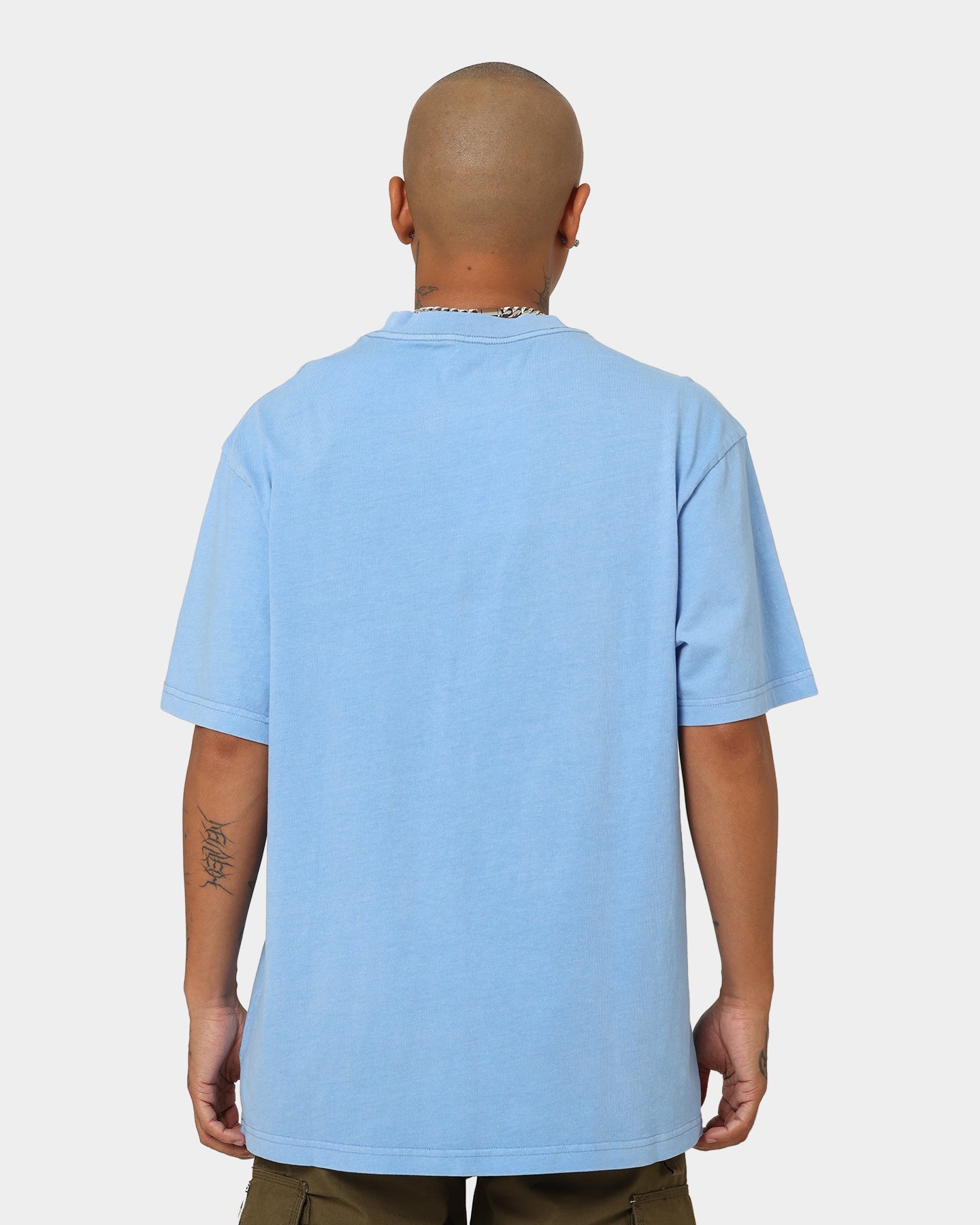 Mitchell & Ness Los Angeles Lakers On Court T-Shirt Blue