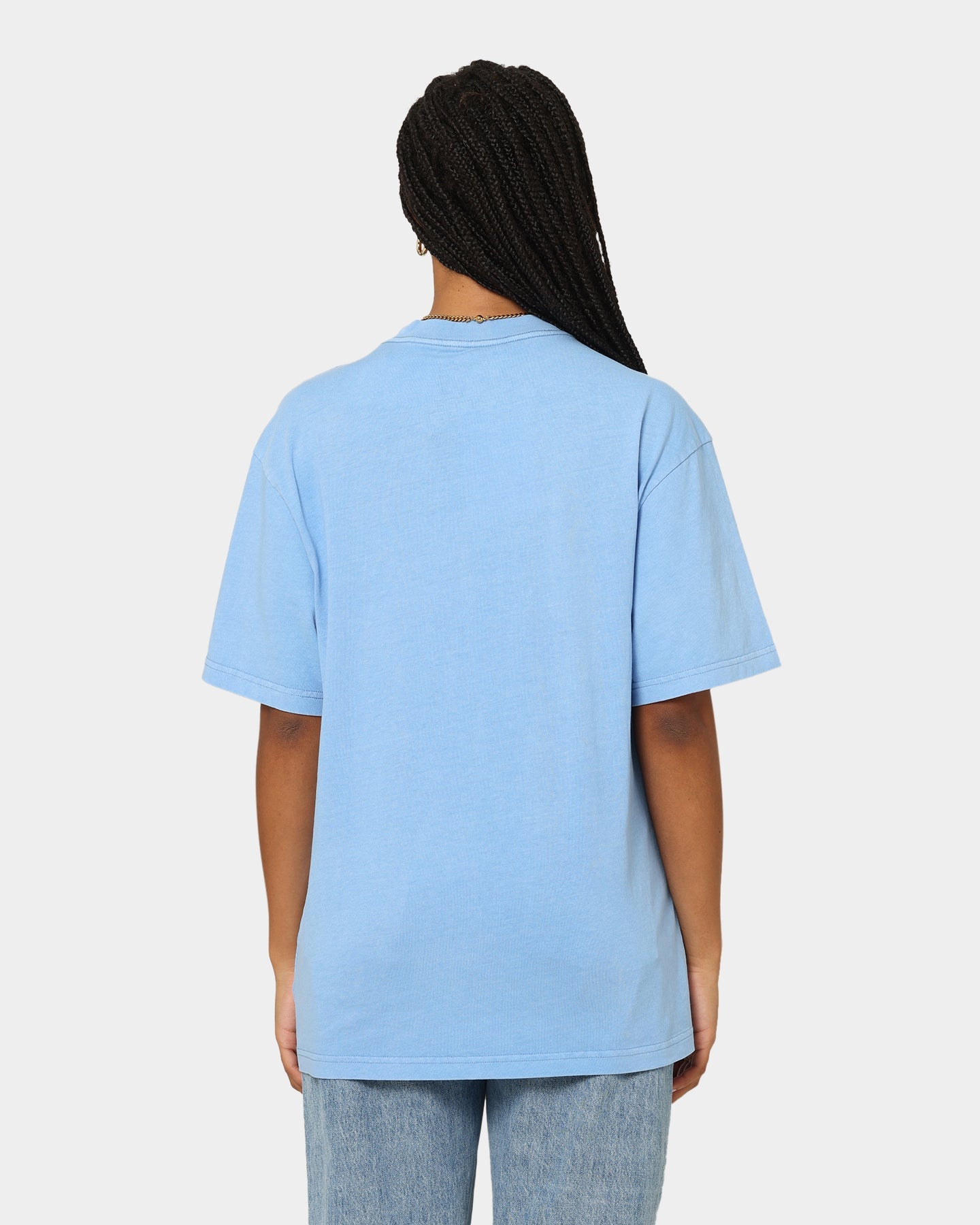 Mitchell & Ness Los Angeles Lakers On Court T-Shirt Blue Style001