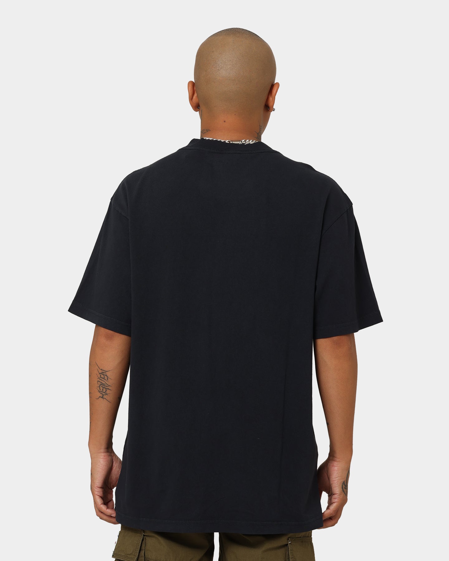 Mitchell & Ness Las Vegas Raiders Helmet Vintage T-Shirt Faded Black