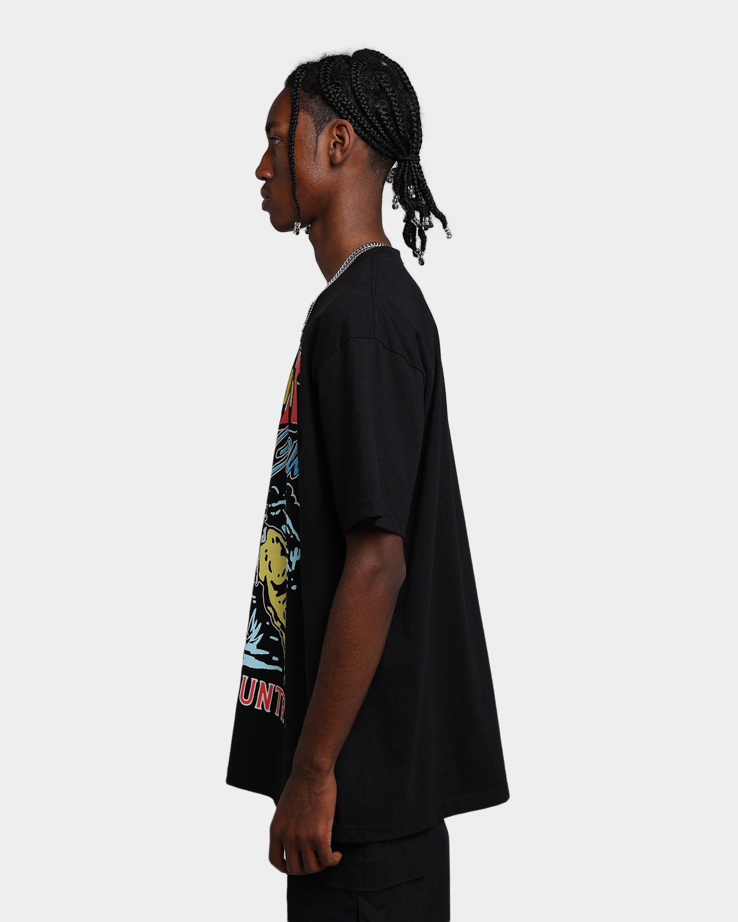 Goat Crew Cactus Country T-Shirt Black