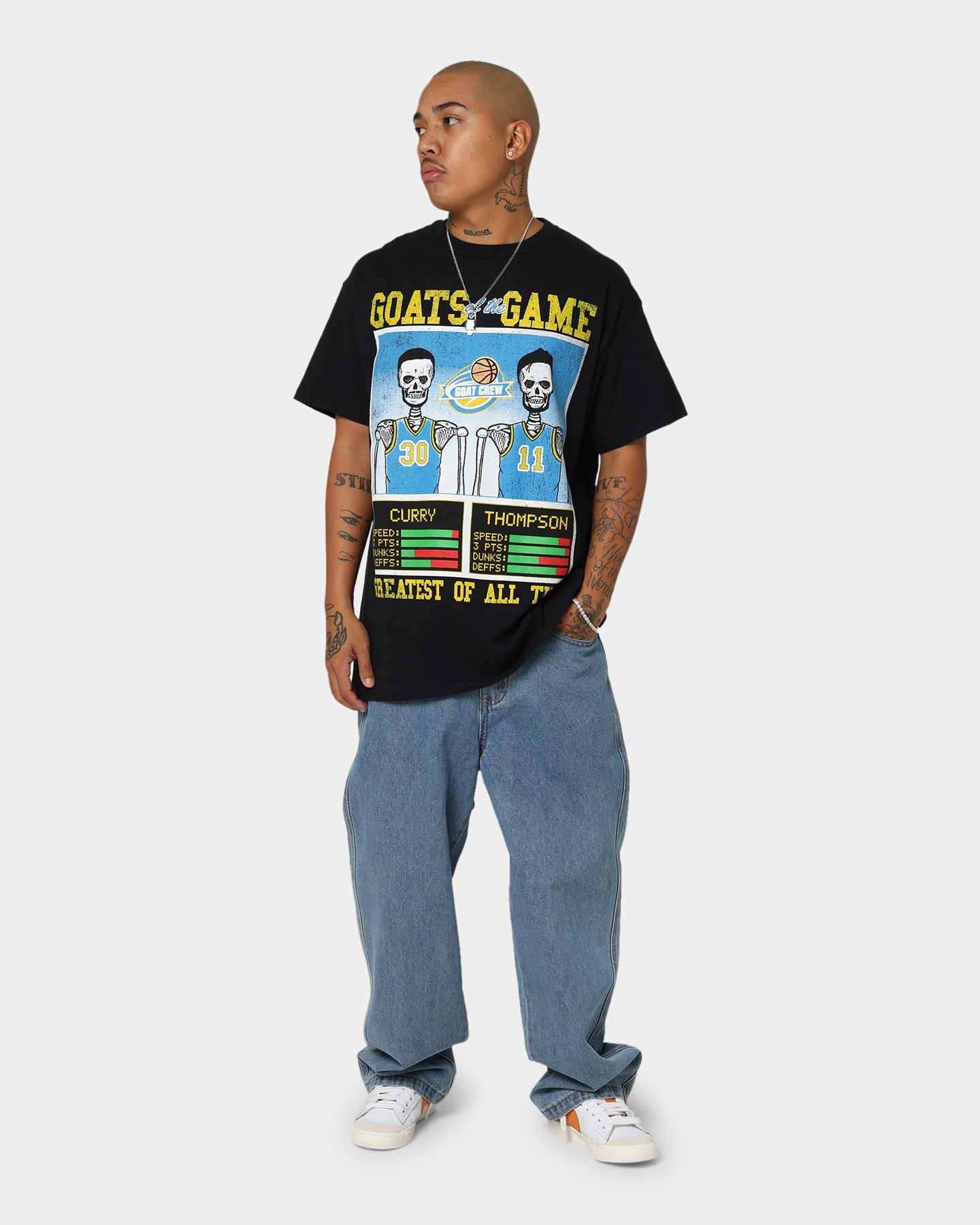 Goat Crew Goats Of The Game T-Shirt Black