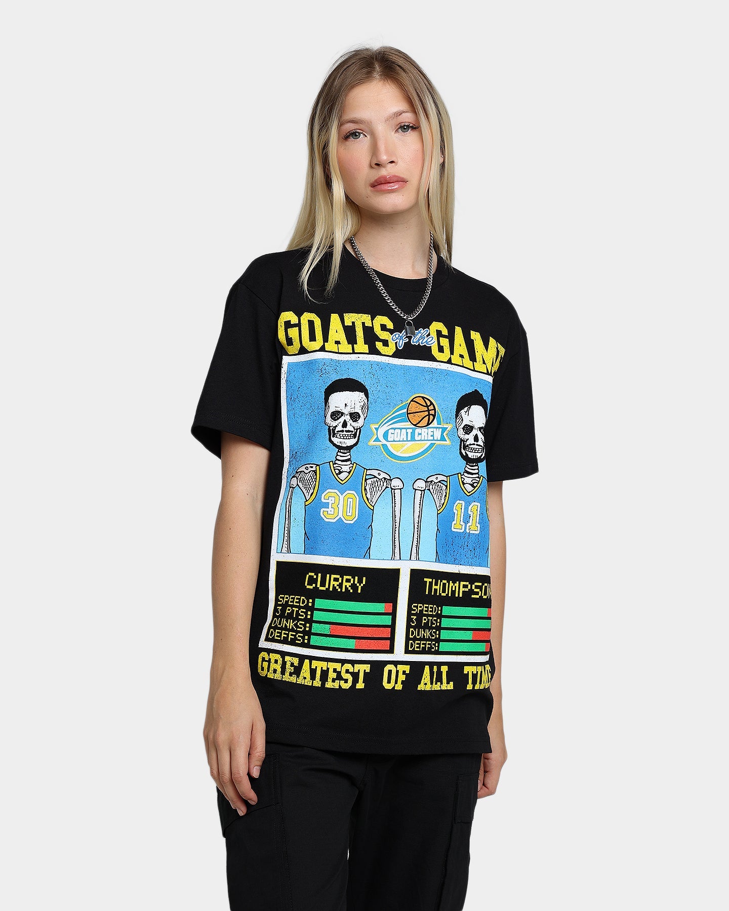 Goat Crew Goats Of The Game T-Shirt Black Style001