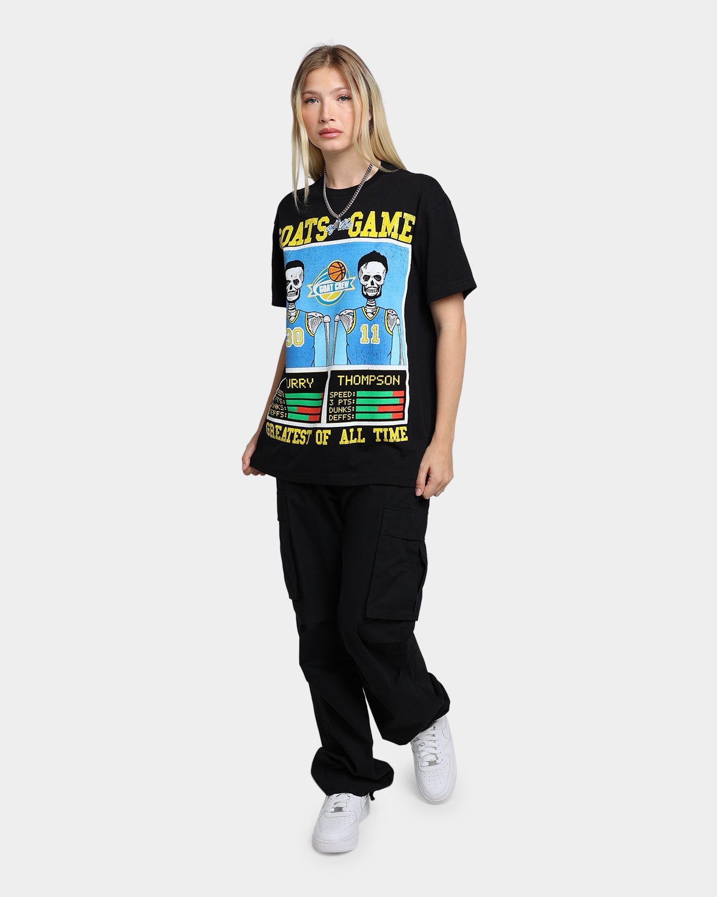 Goat Crew Goats Of The Game T-Shirt Black Style001
